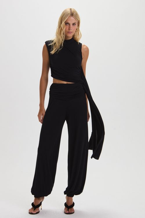 Blusa Manoela Negra Leblog