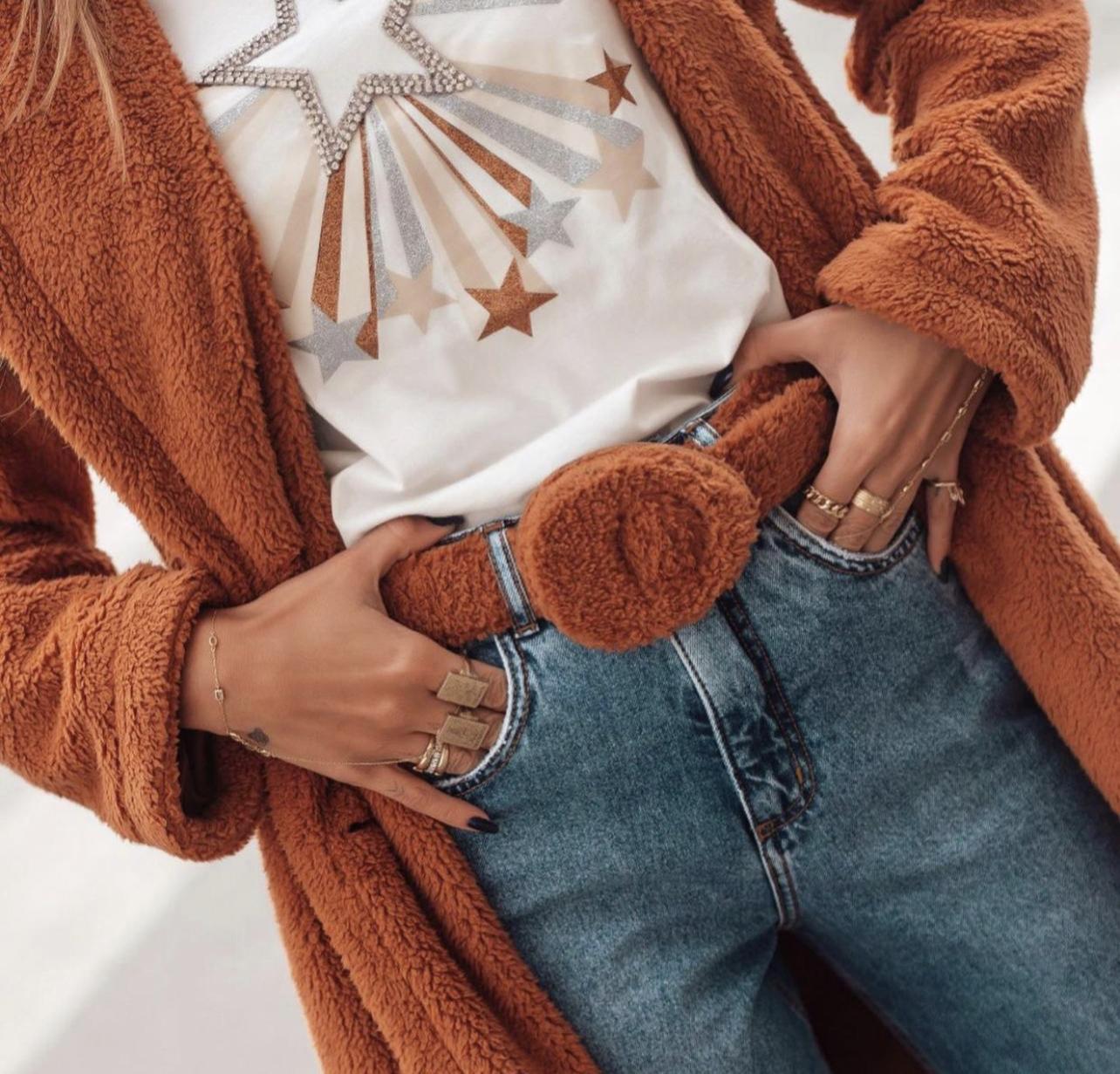 Cinturón Puff Marron Iorane