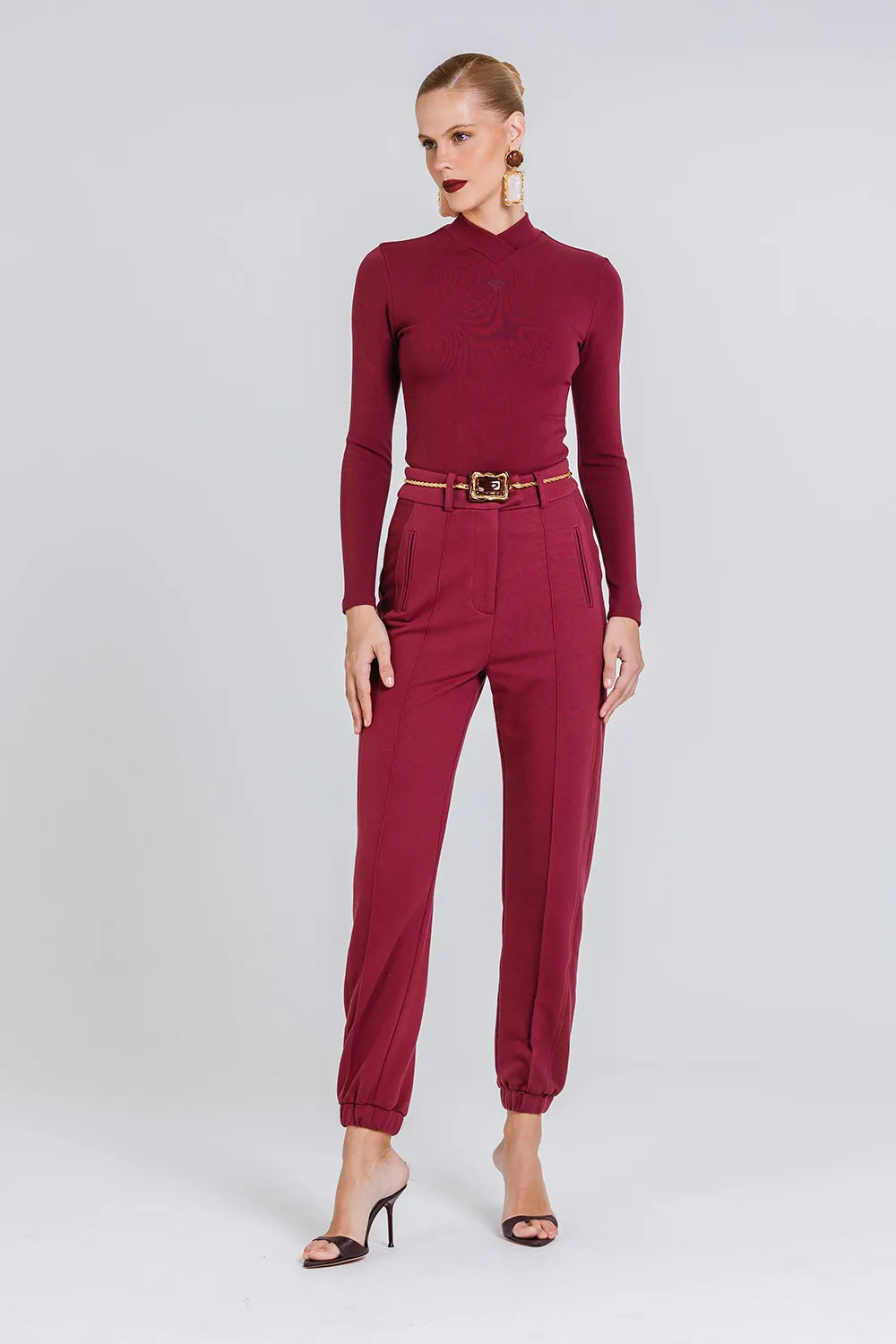 Blusa Samy Burdeo Charth