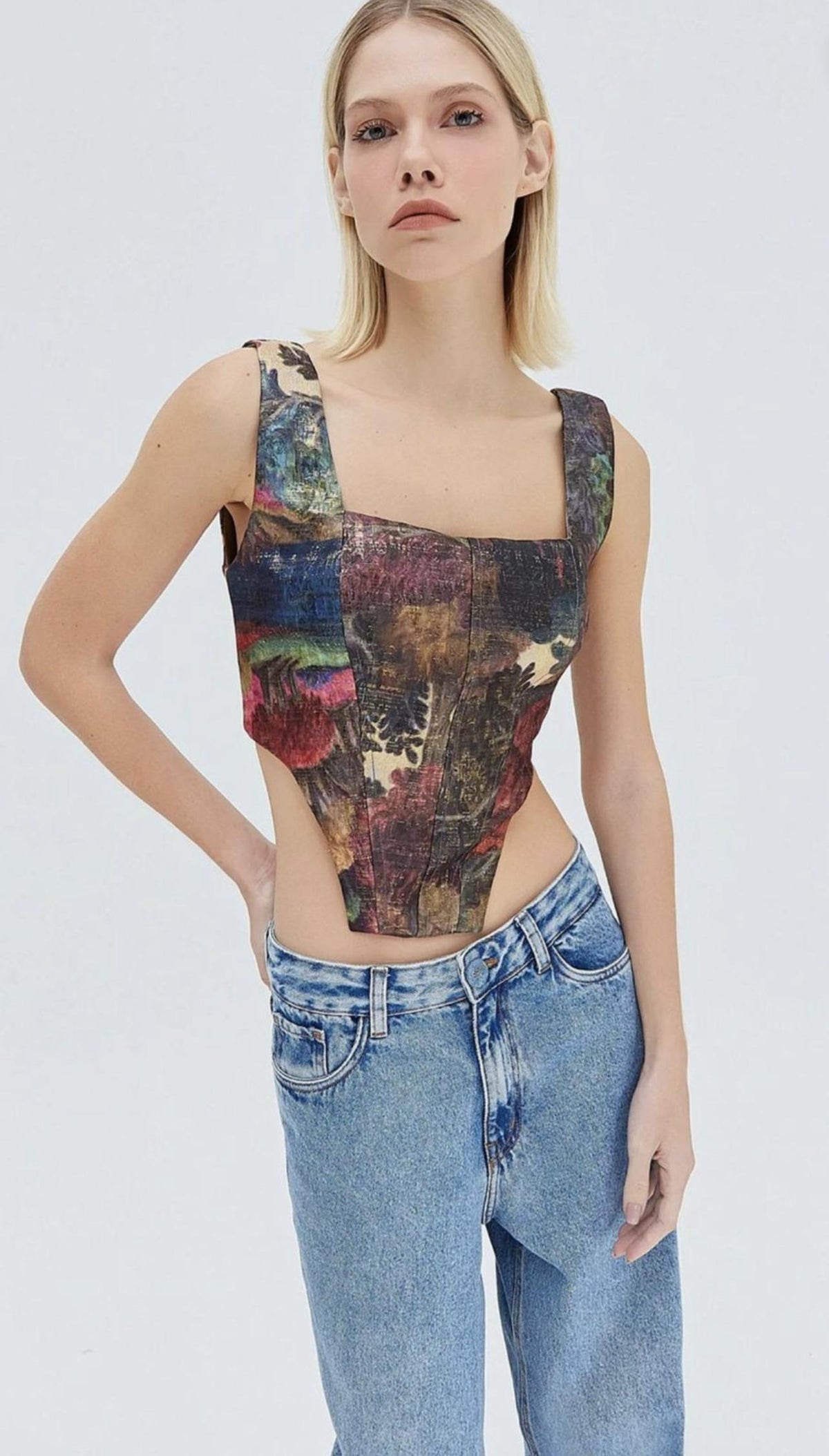 Corset Jacquard Multicolor TIG