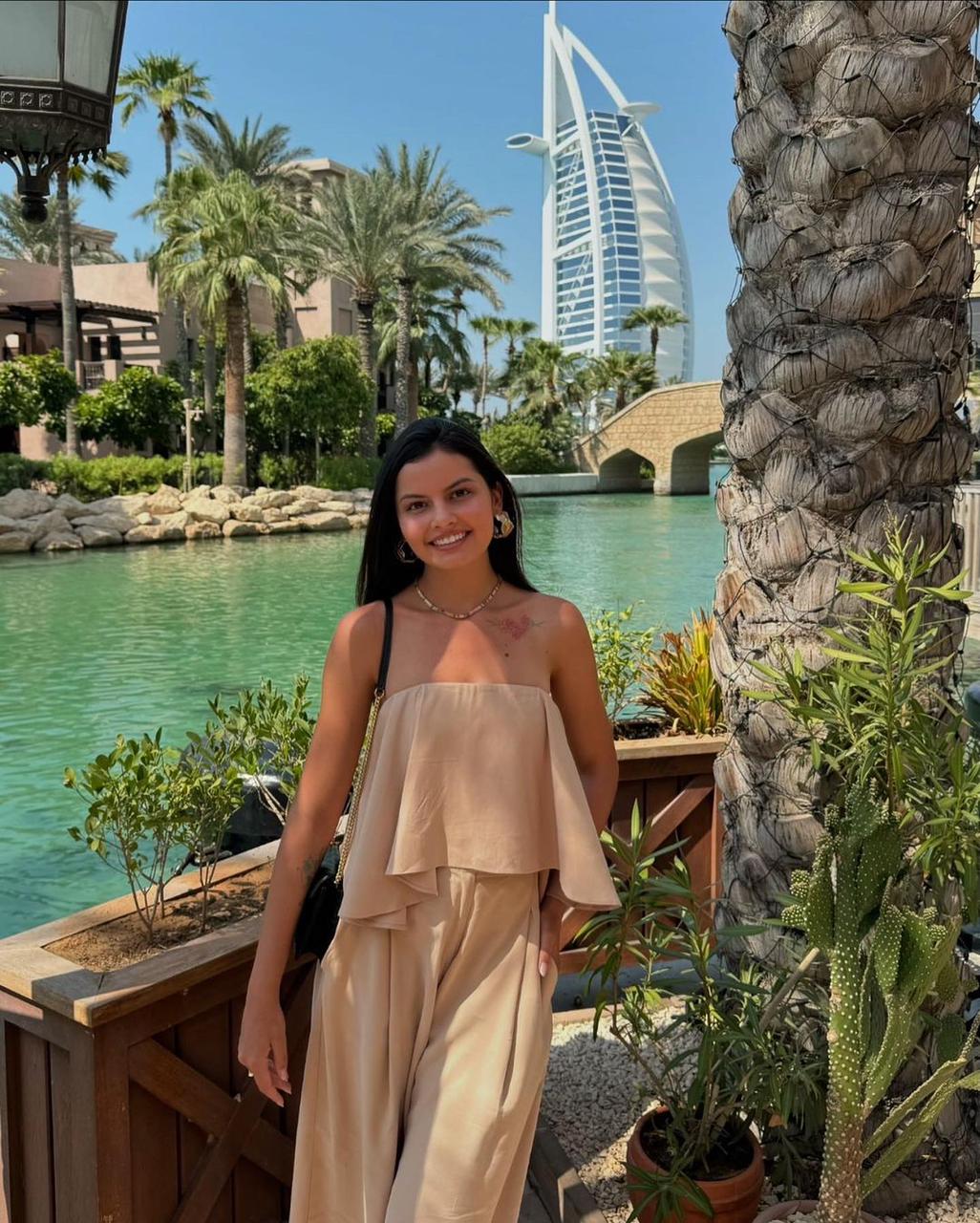 Cropped Strapless Kaki Zen