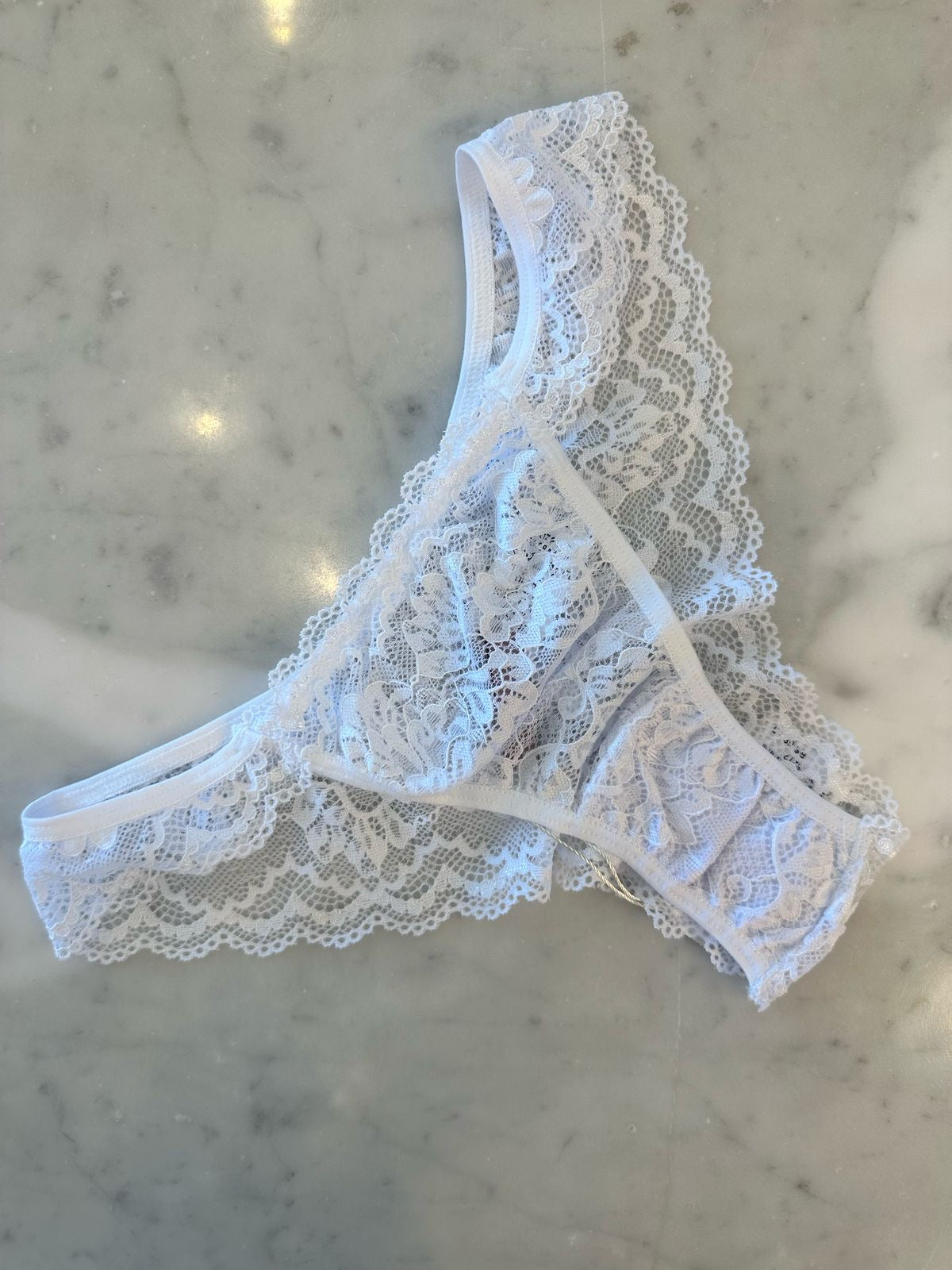 Calzón Suzy Encaje Blanca