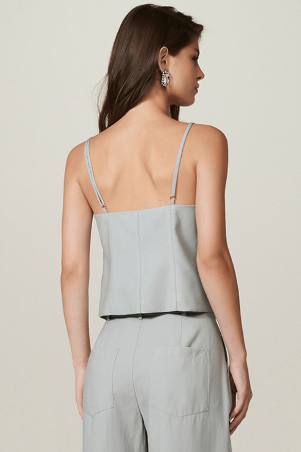 Polera Emma Gris Leblog