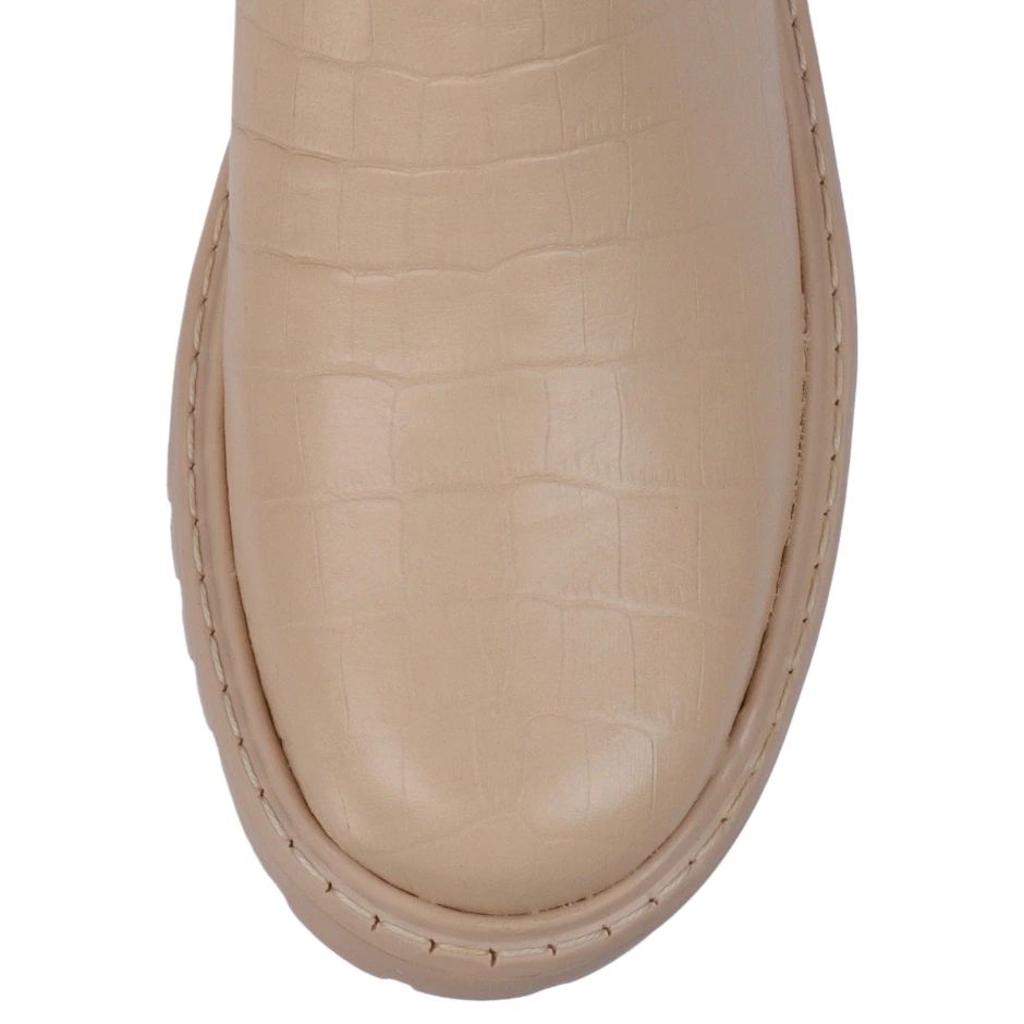 Bota Cuero Croco Nata Luiza