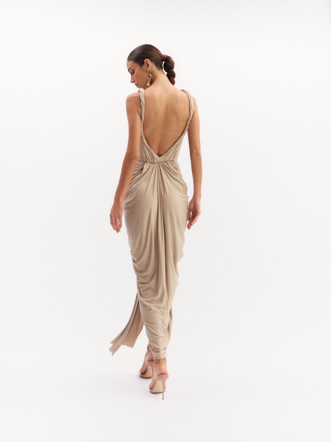 Vestido Celine Beige Oasis
