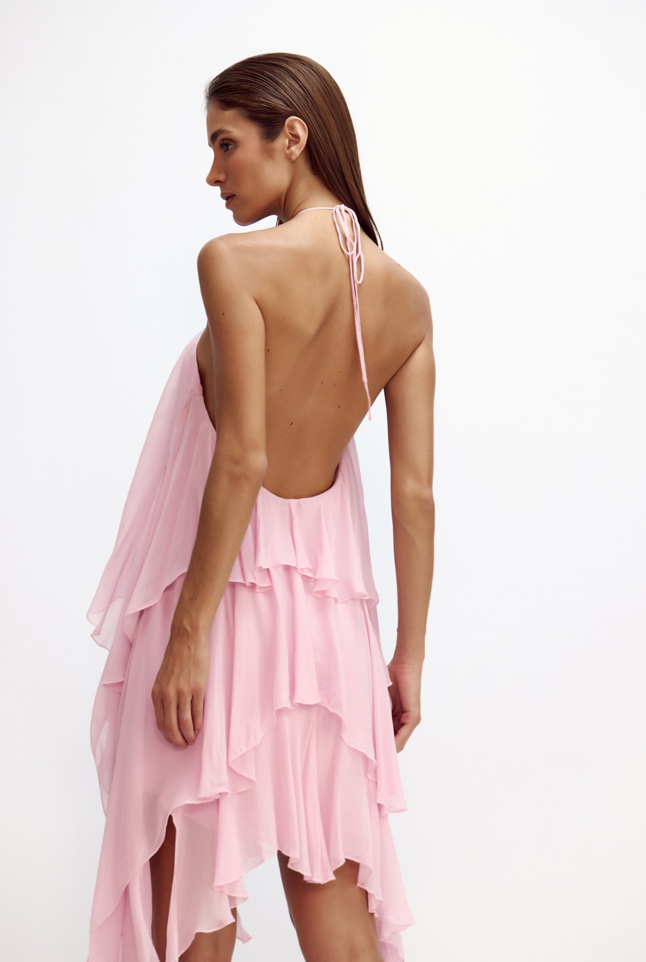 Vestido Frederica Rosa Oasis