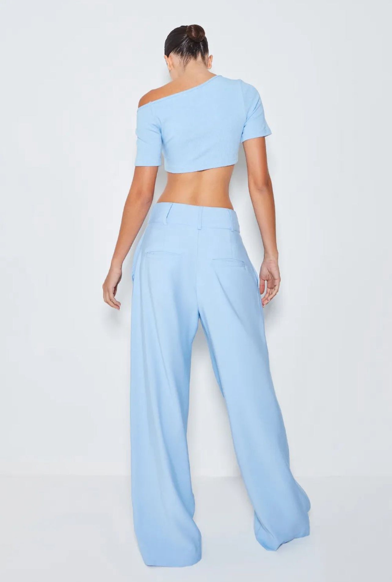 Cropped Corto Celeste ZEN