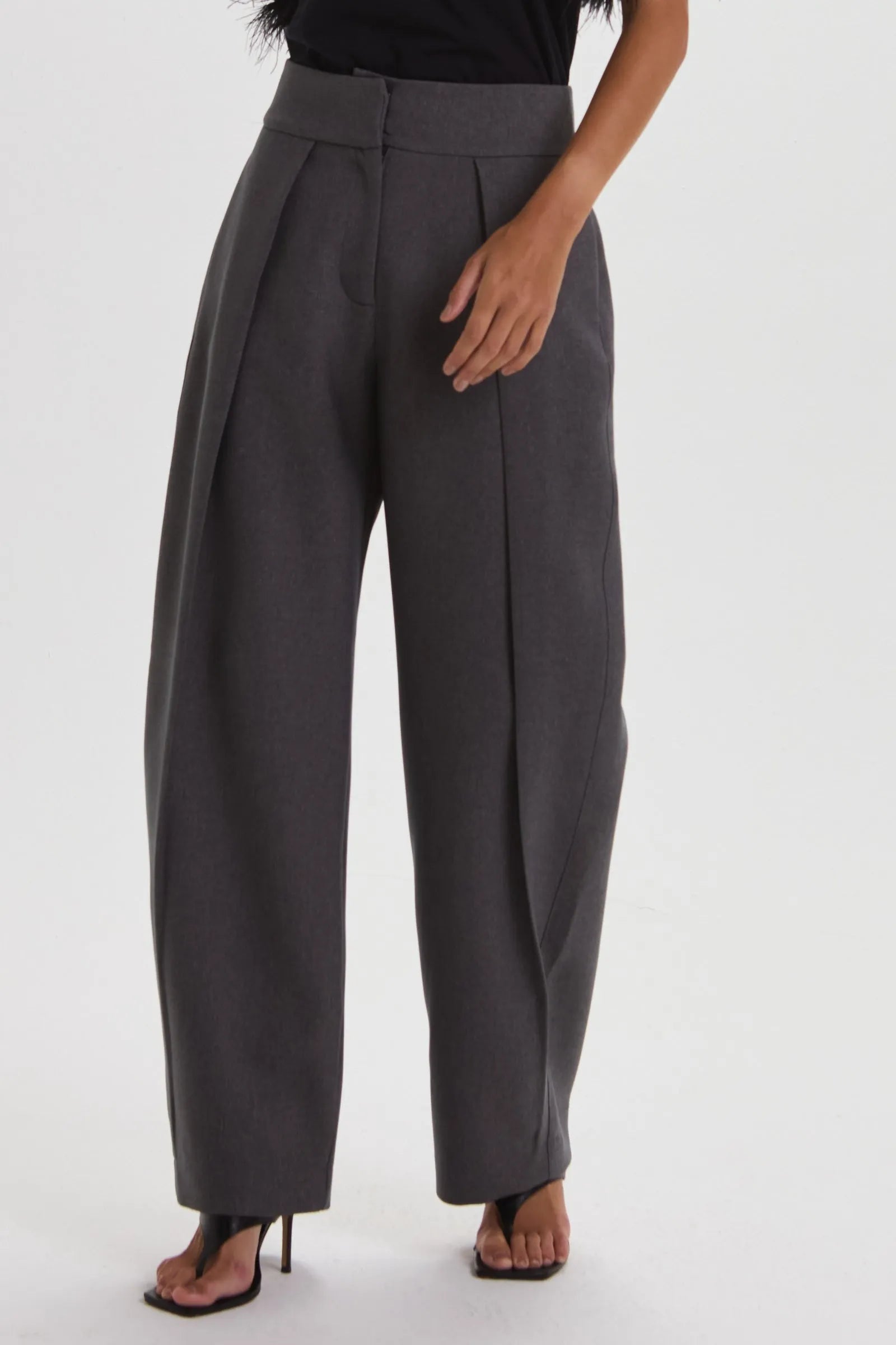 Pantalon Ursula Gris Leblog