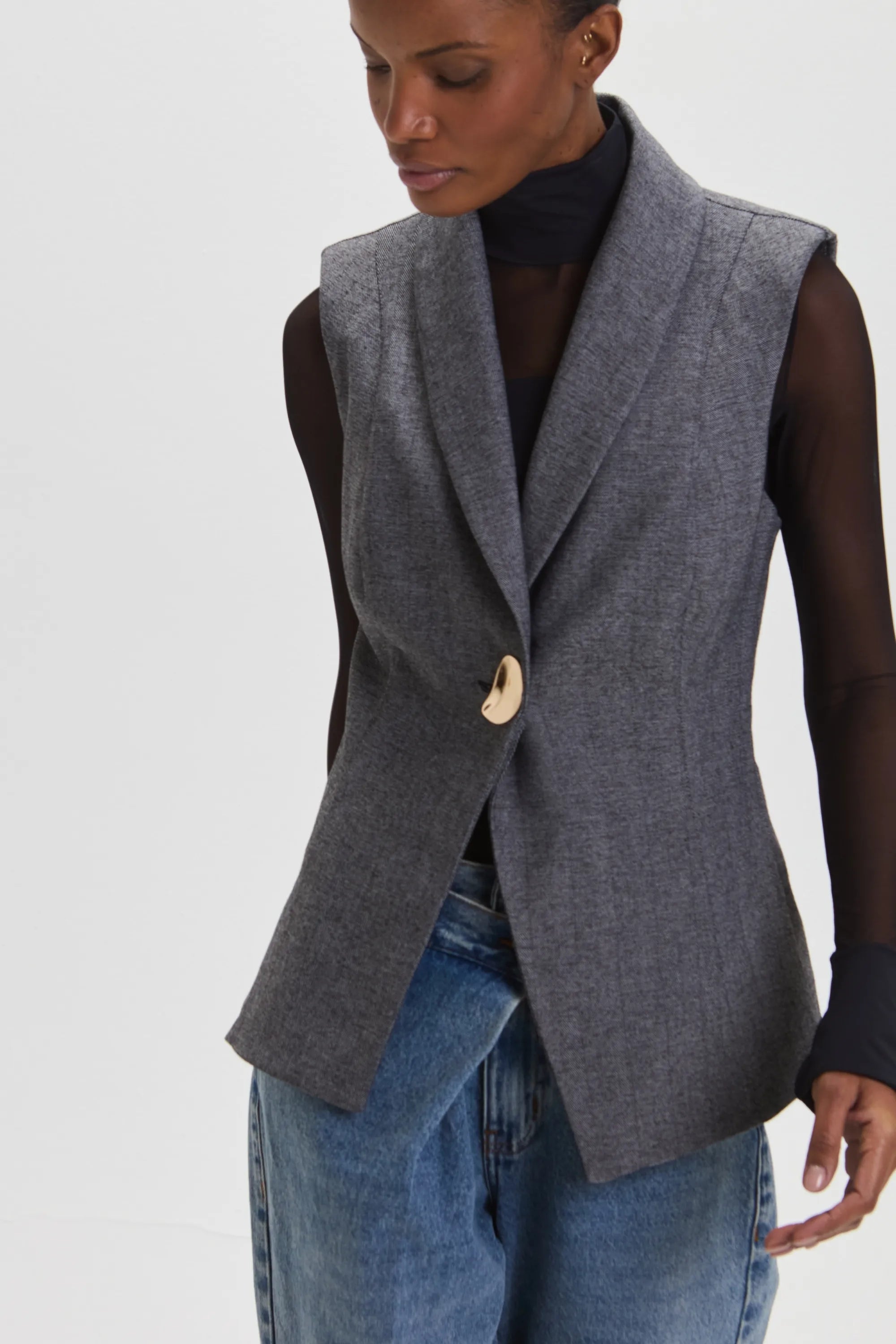 Vest Monica Gris Leblog