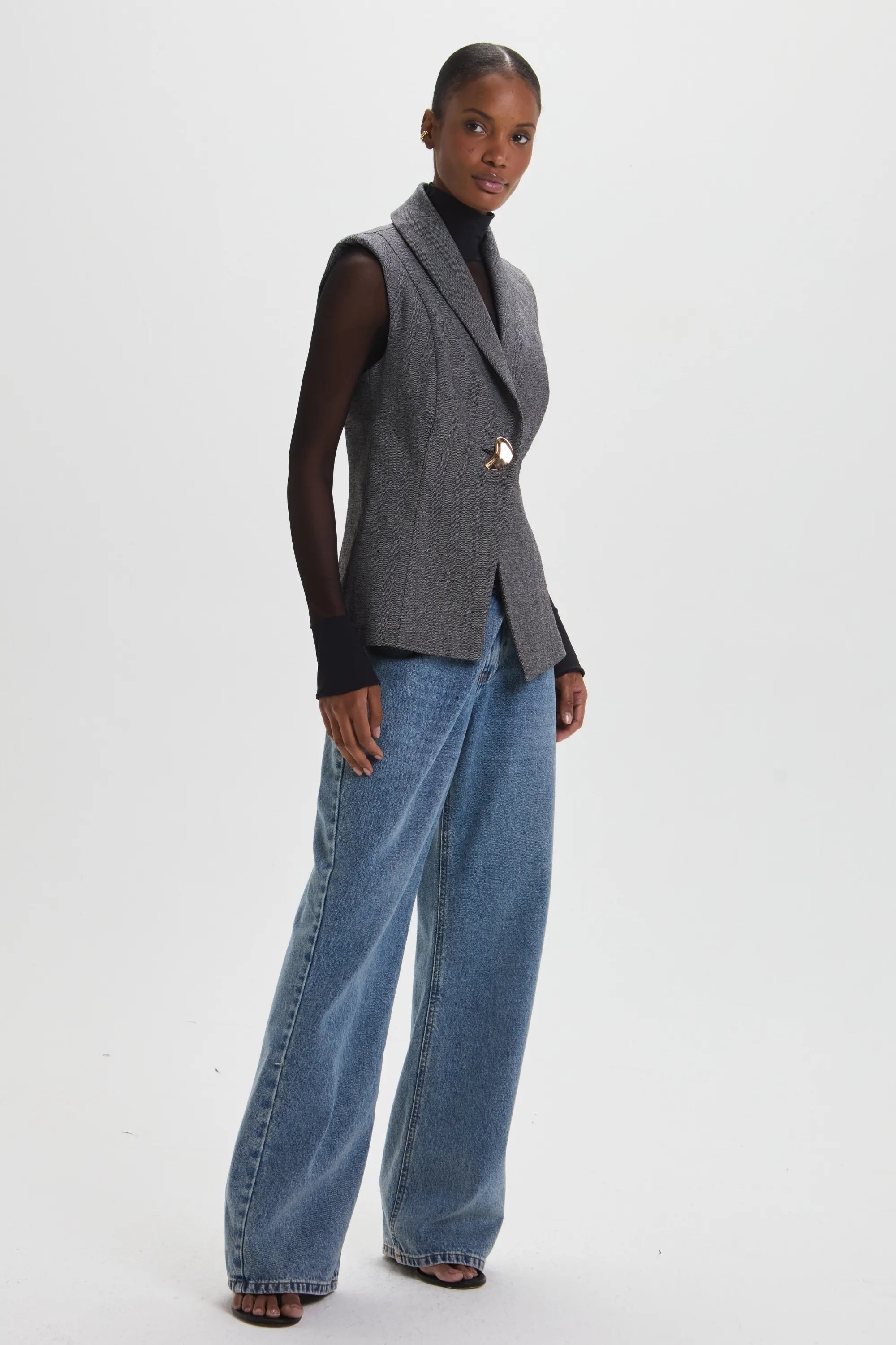 Vest Monica Gris Leblog
