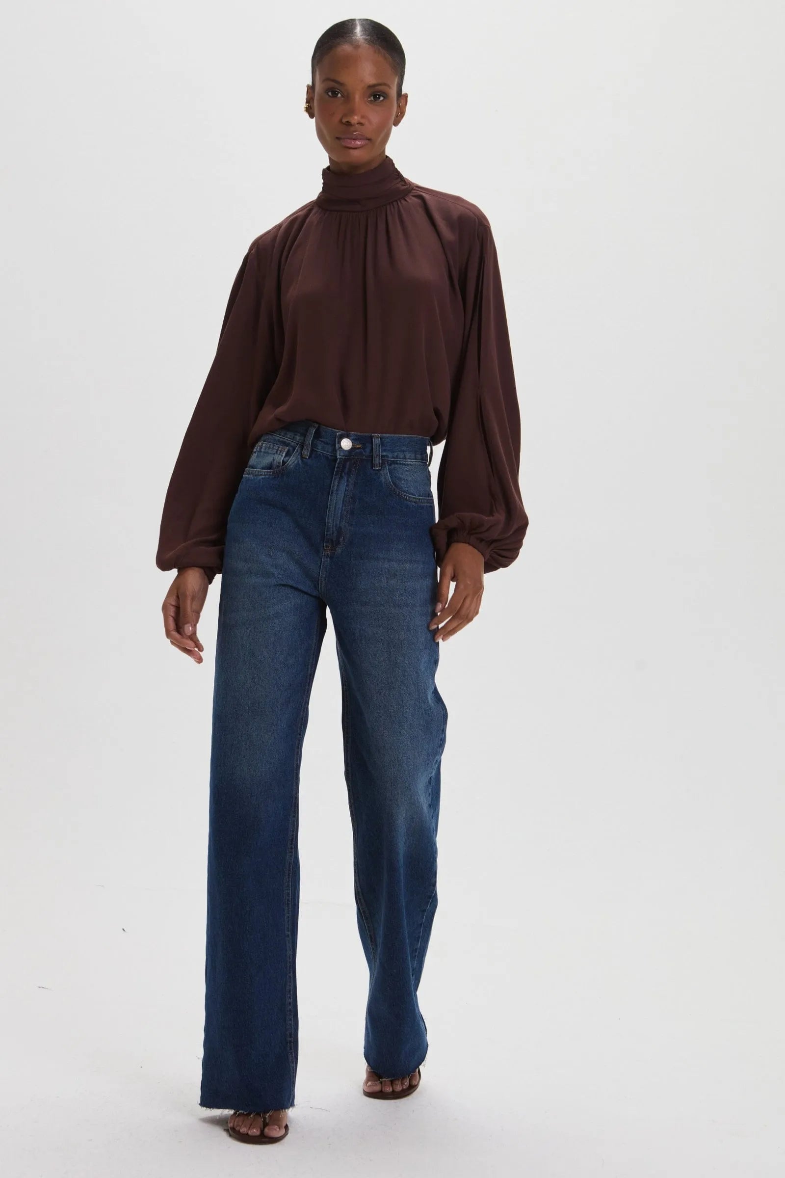 Blusa Andy Marron Leblog