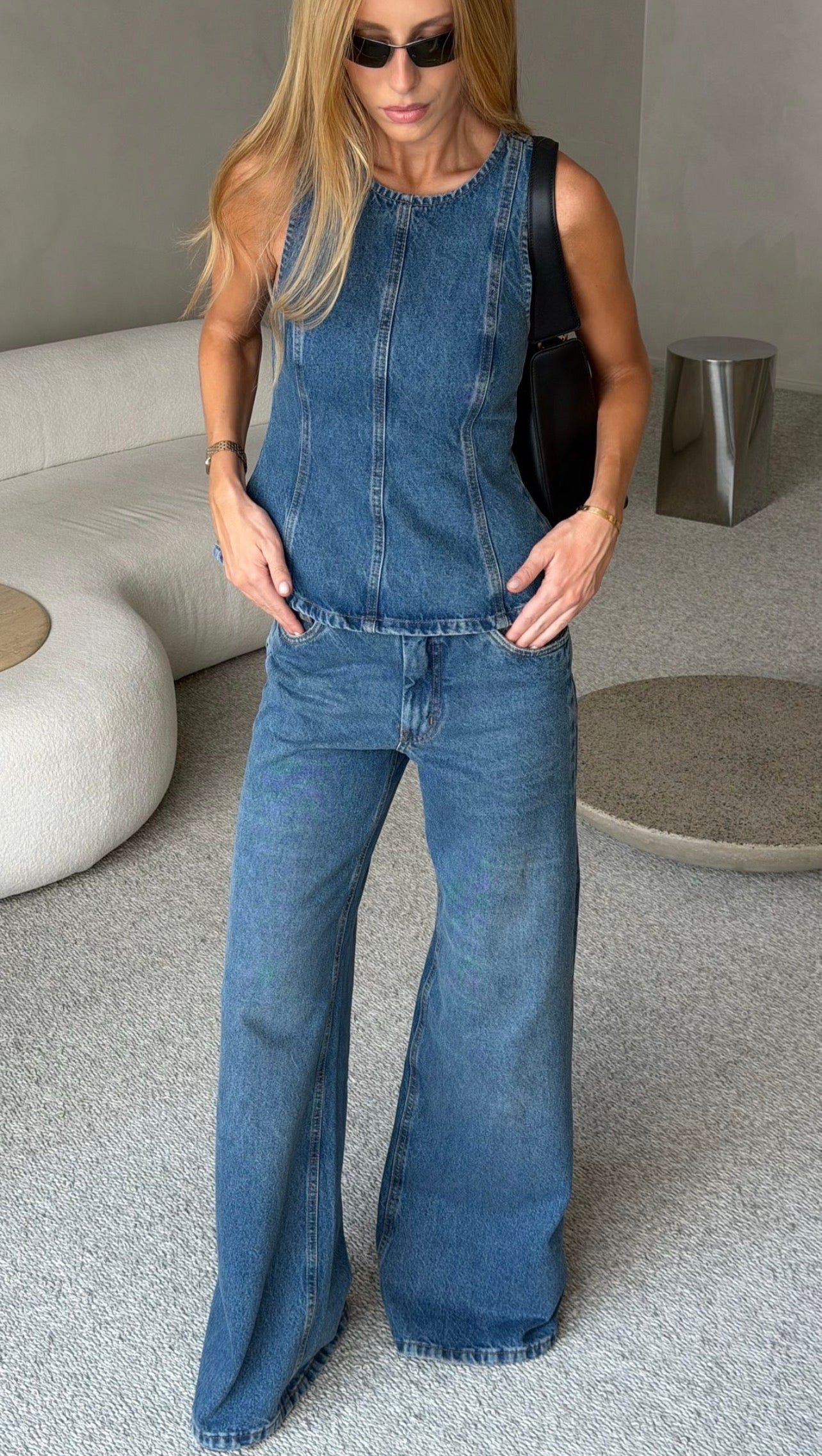 Jeans Wide Leg Porto Alanis
