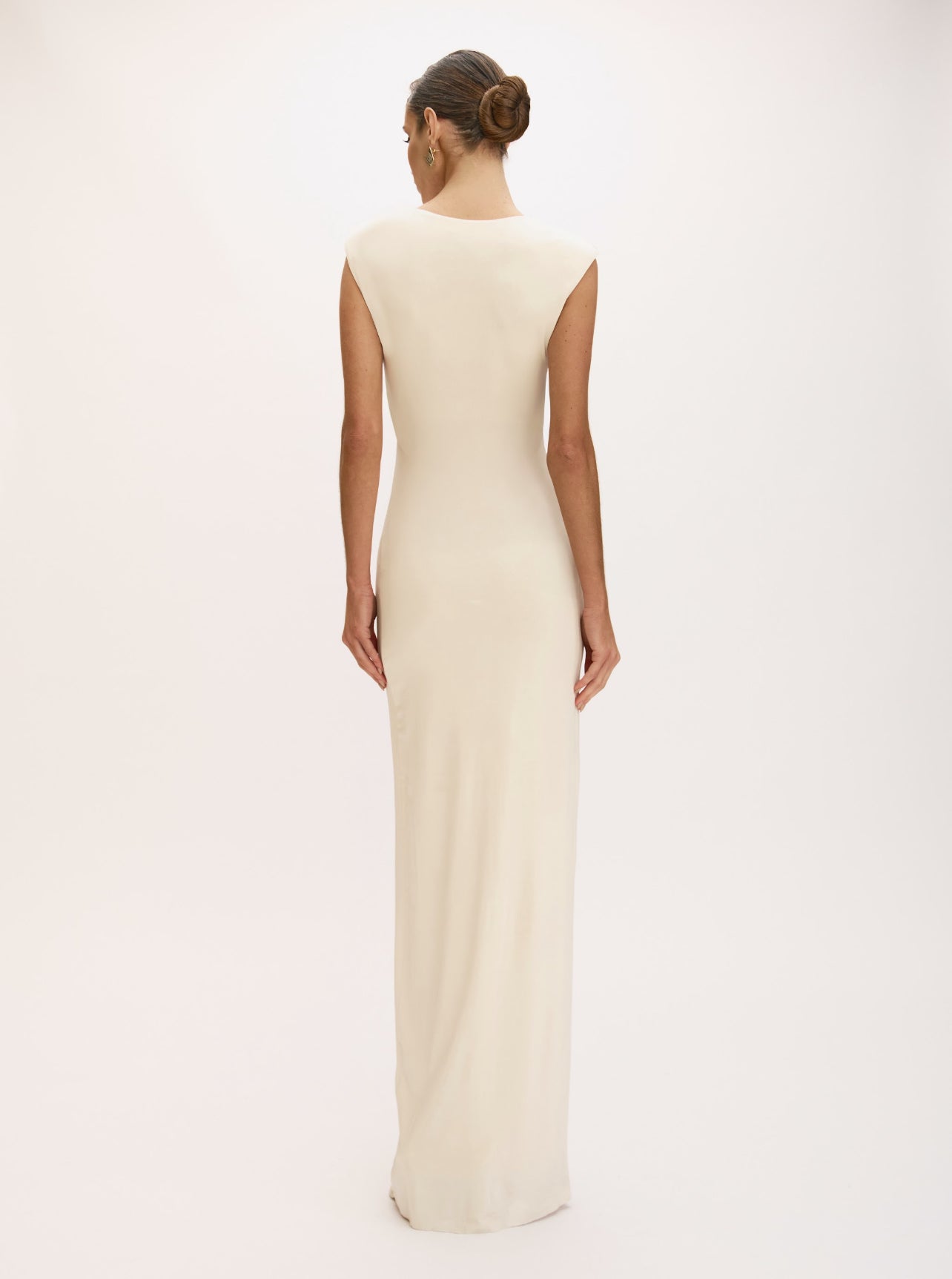 Vestido Valentina Marfim Oasis