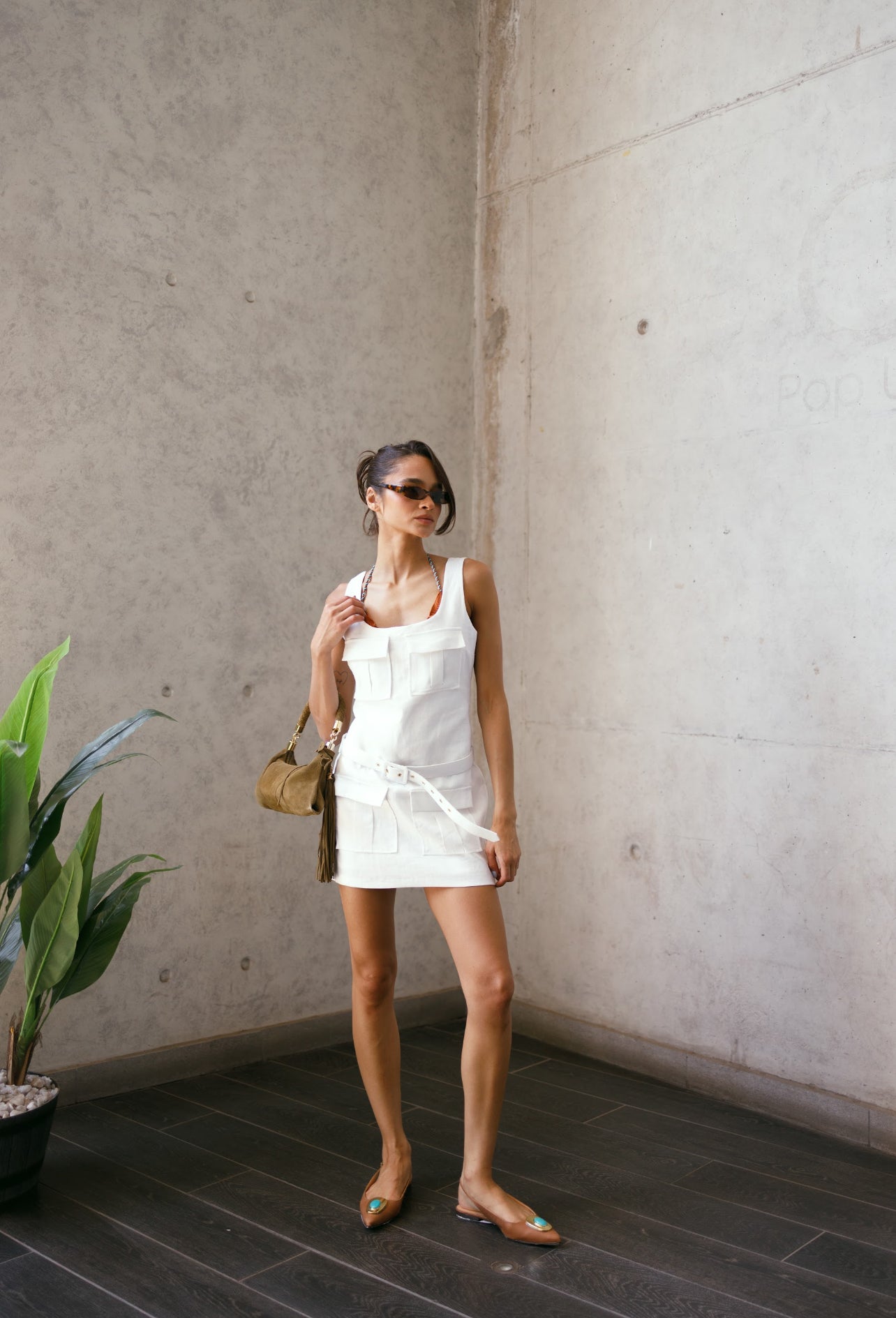 Vestido Hailey Off Rock Lola