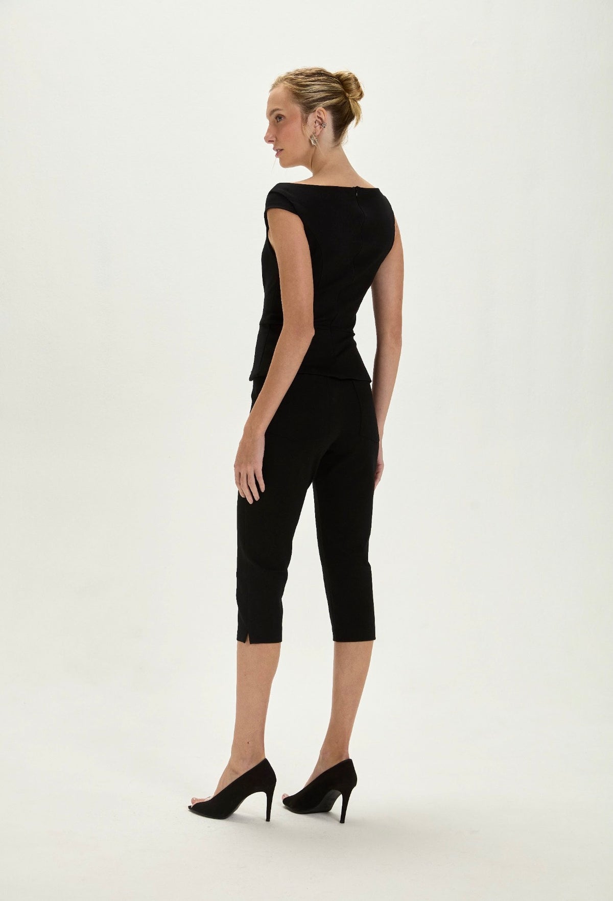 Pantalon Manoela Negro Leblog