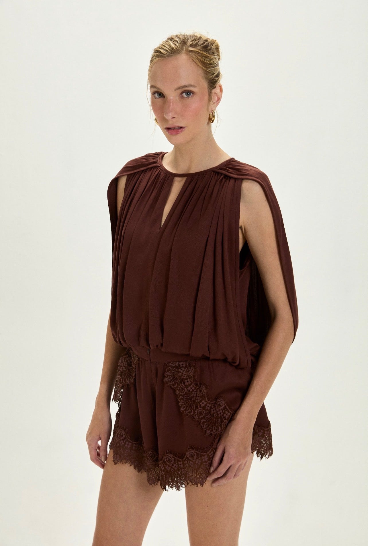 Shorts Cecilia Marron Leblog