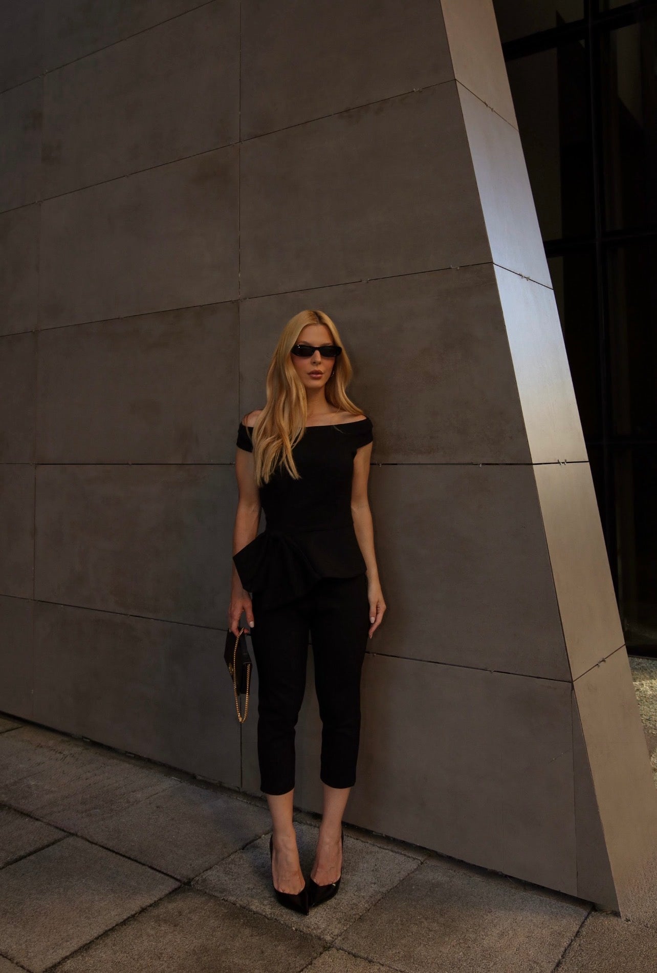 Pantalon Manoela Negro Leblog