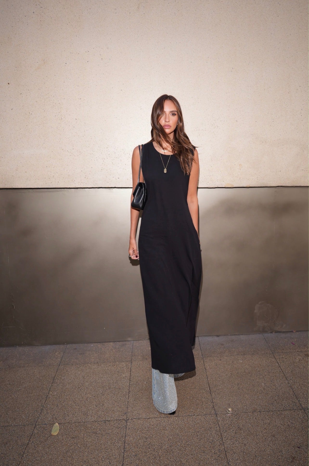 Blusa Milena Negra Leblog