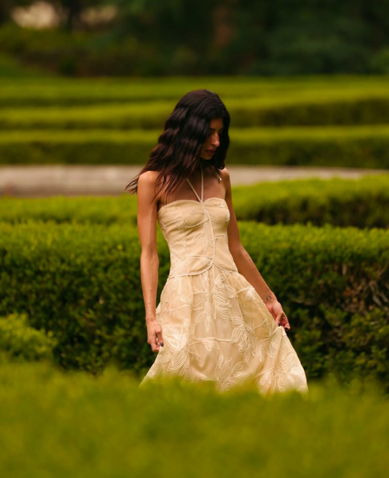 Vestido Ivete Transpasse Rock Lola