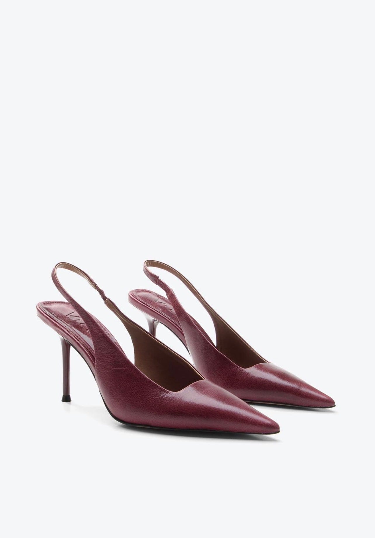 Scarpin Cuero Cherry Vicenza