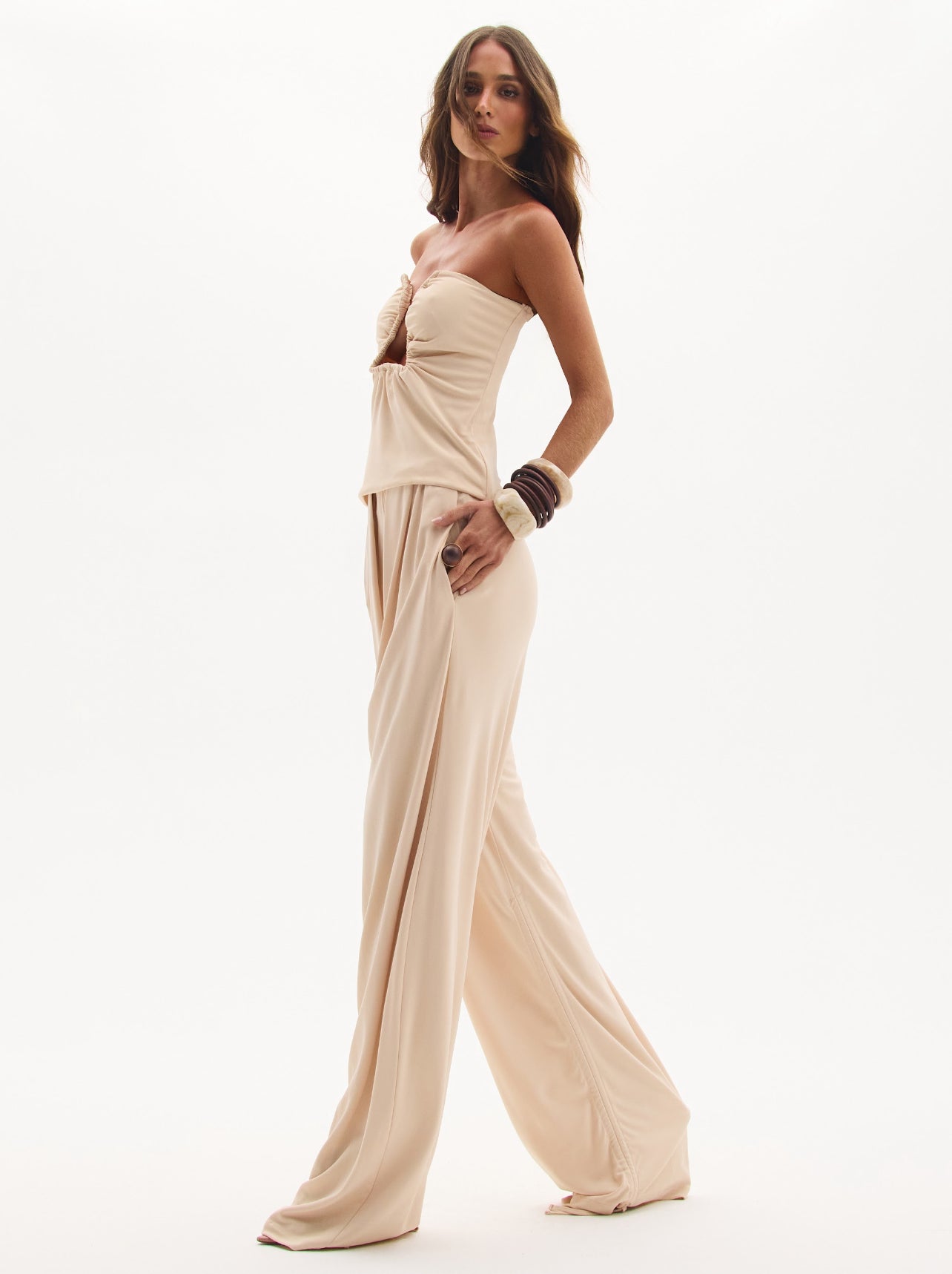Blusa Magda Beige Oasis