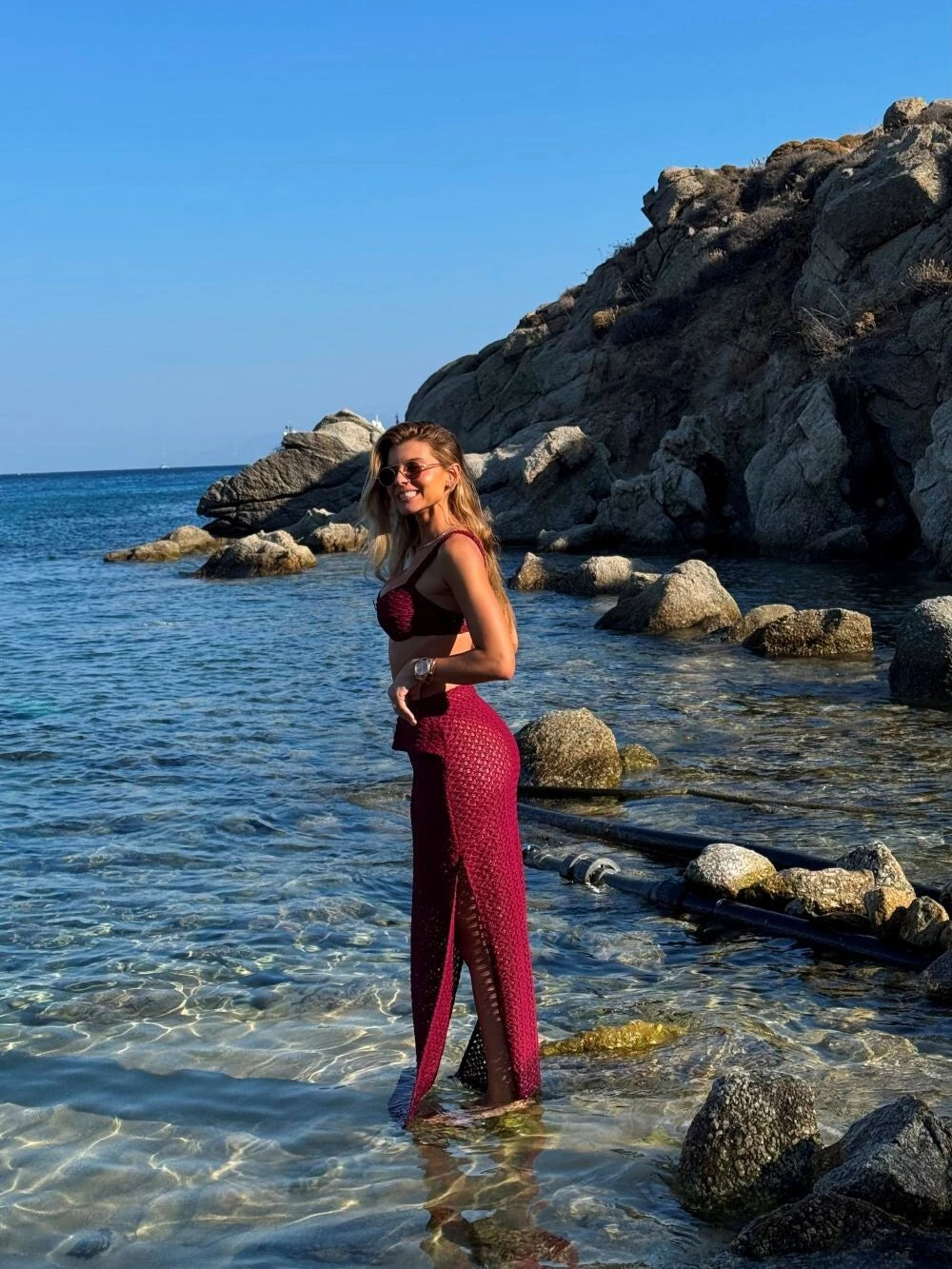 Falda Seychelles Cherry Gapaz