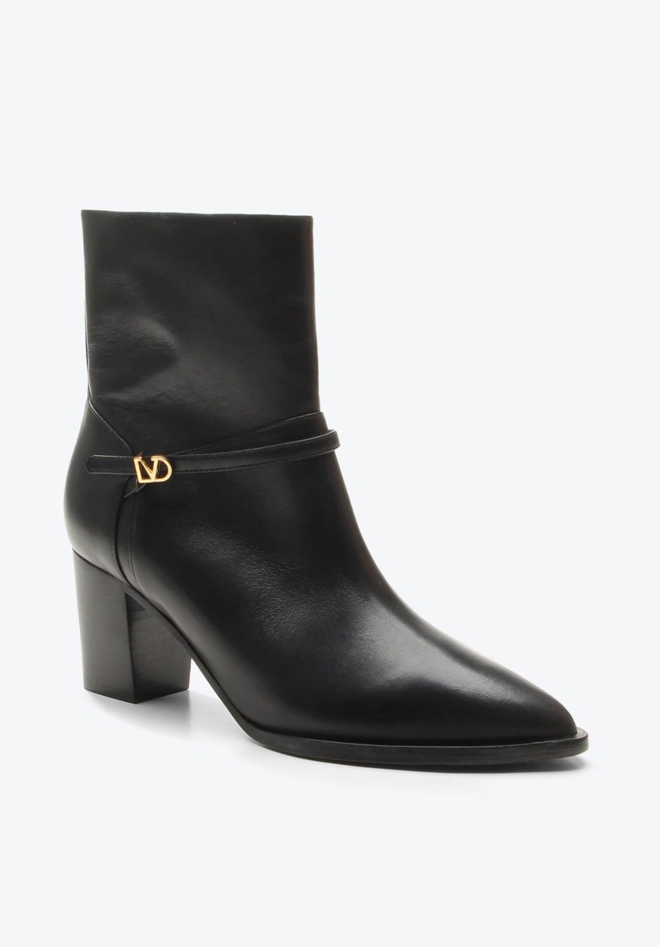 Bota Cuero Negra Vicenza