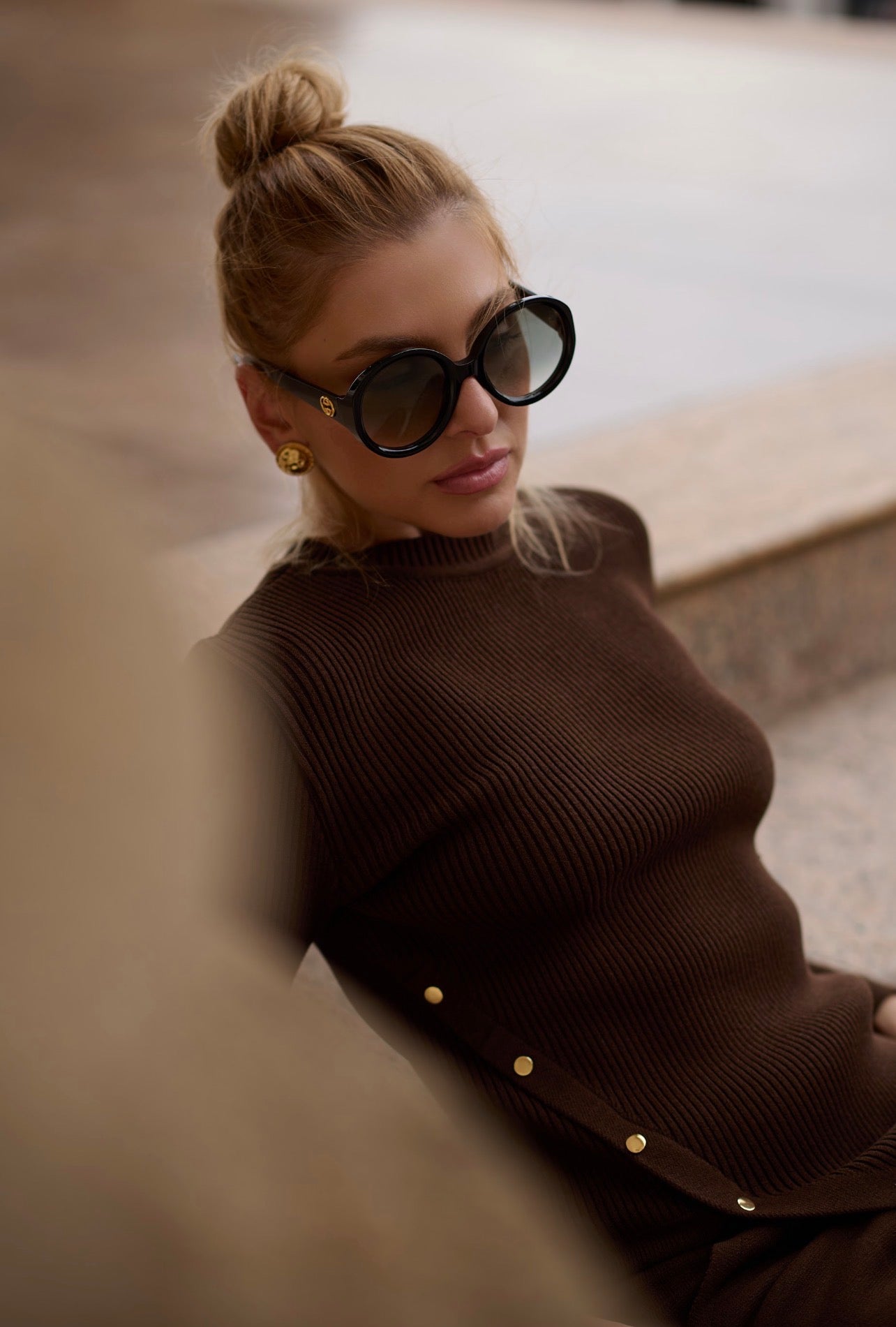 Blusa Gabriele Marron Fofola
