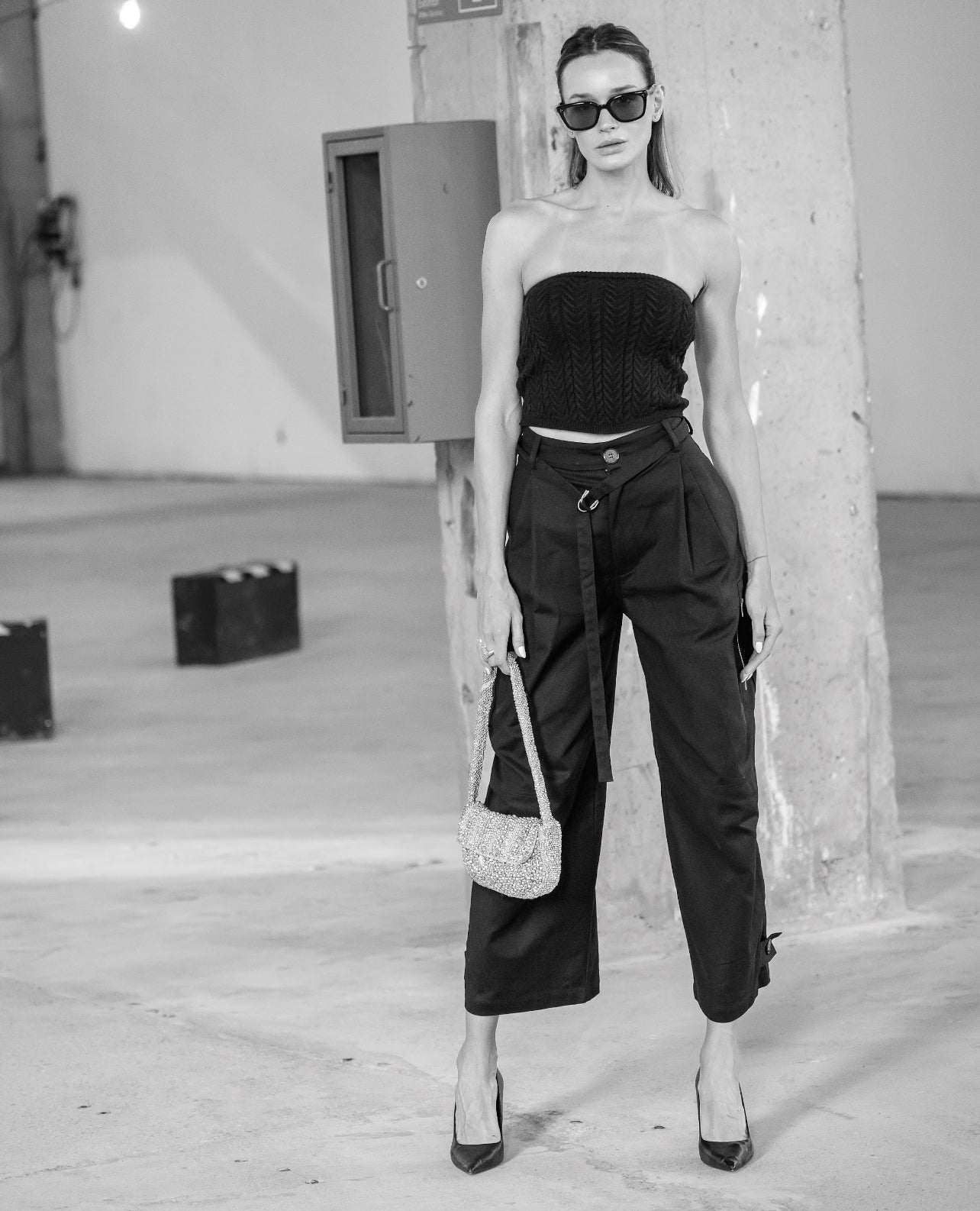 Strapless Cairo Negro Costume