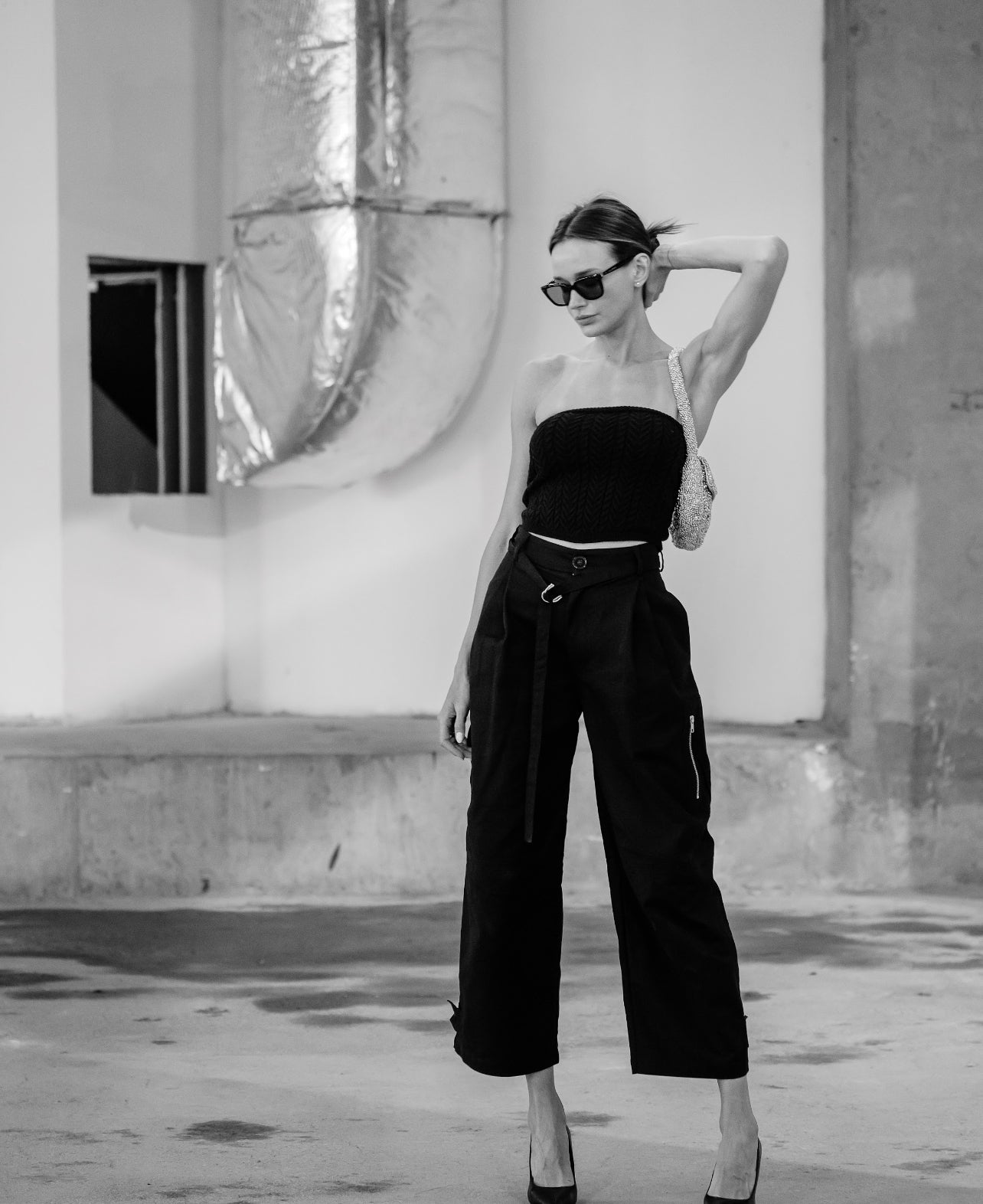 Strapless Cairo Negro Costume