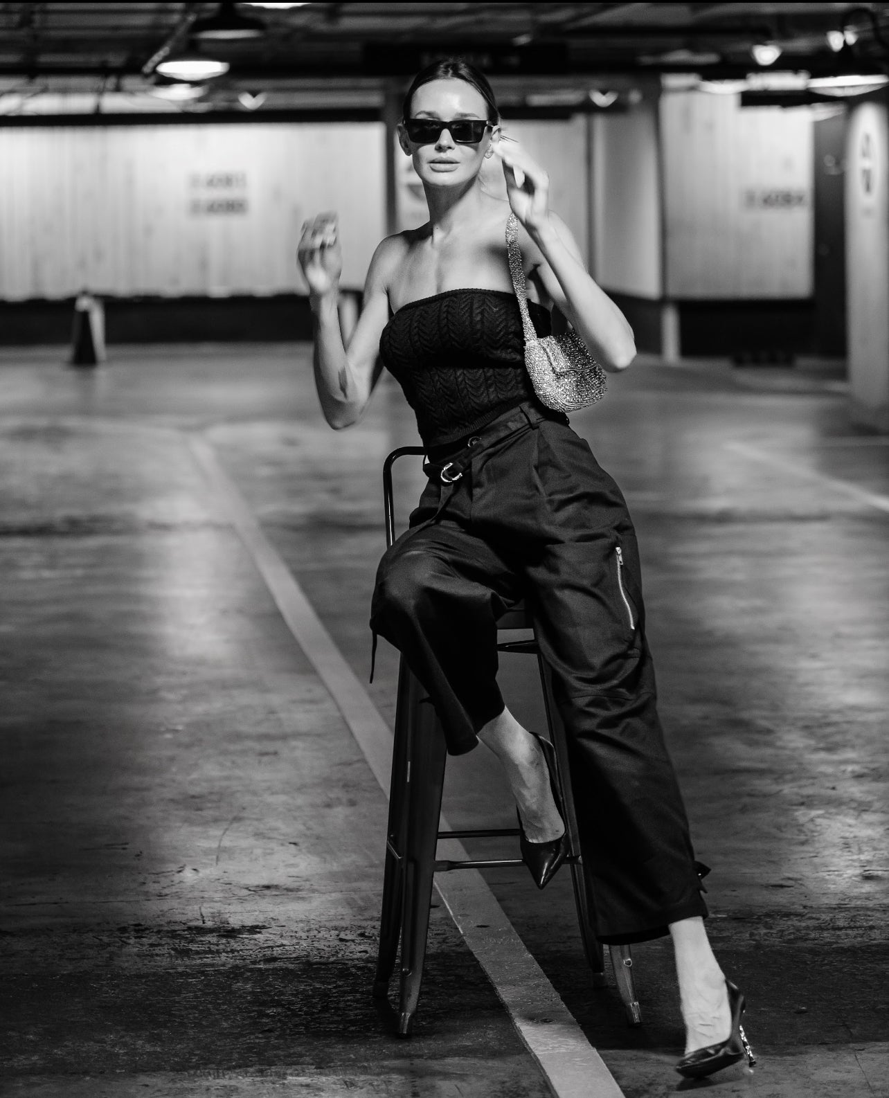 Strapless Cairo Negro Costume