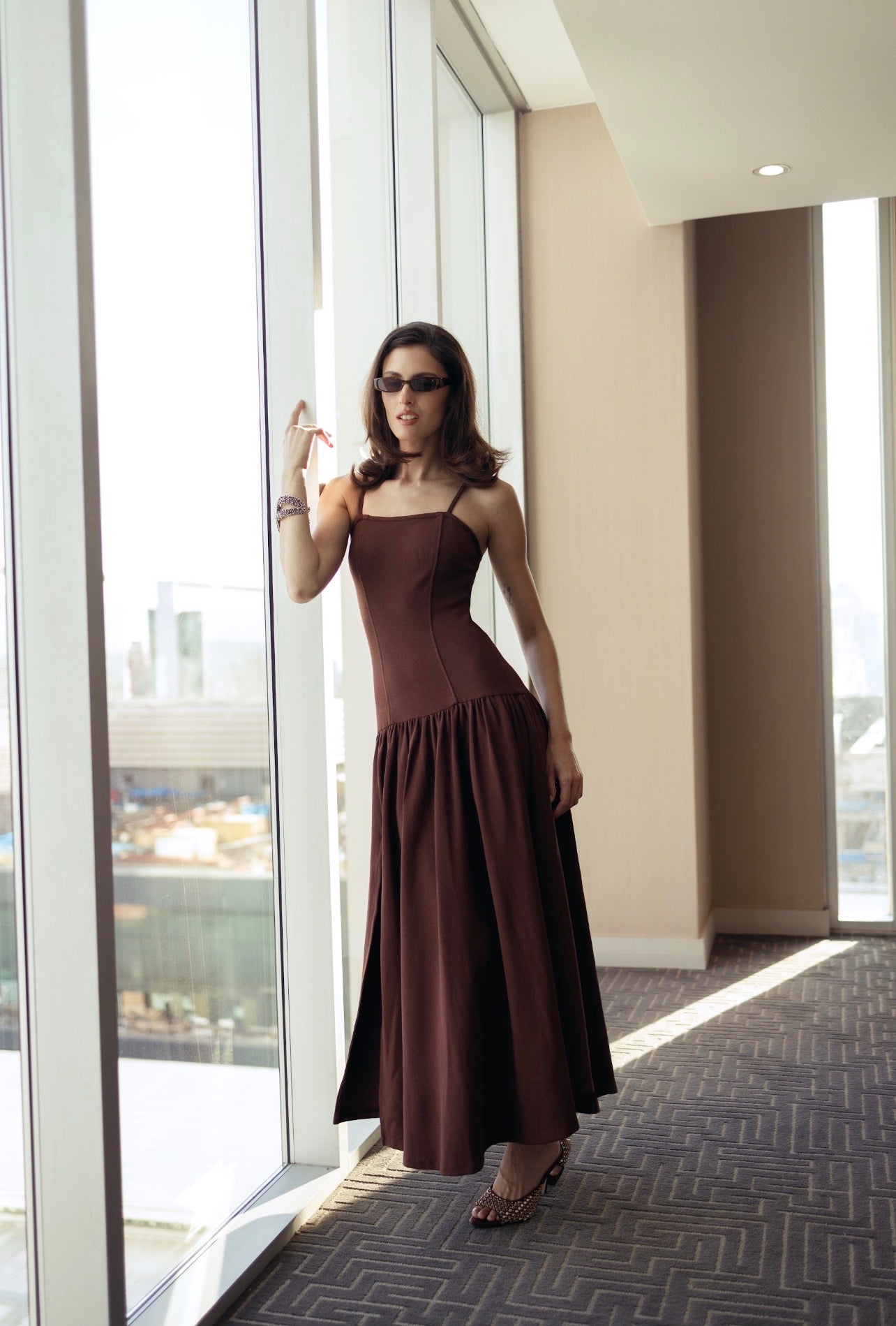 Vestido Marron Zen - 11627