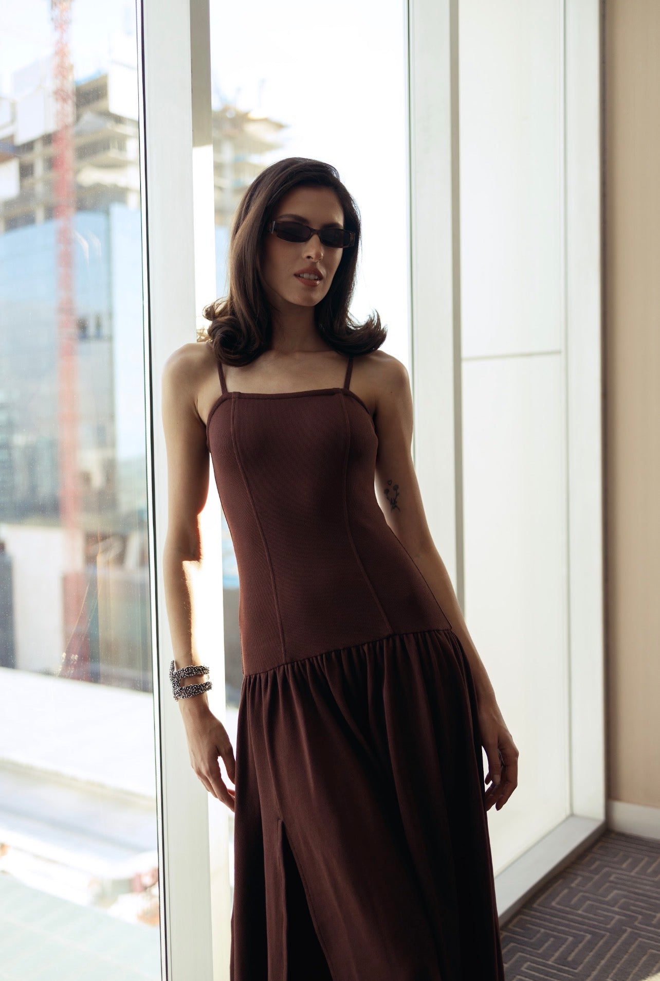 Vestido Marron Zen - 11627