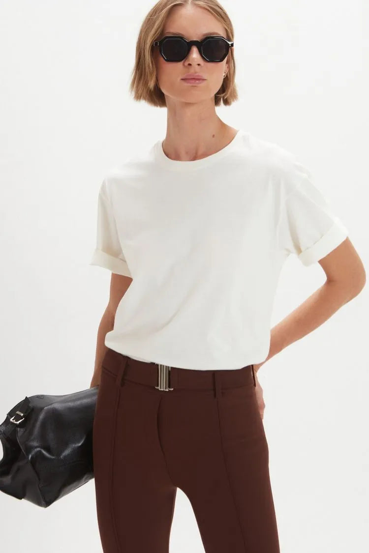 Pantalon Fernanda Marron Leblog