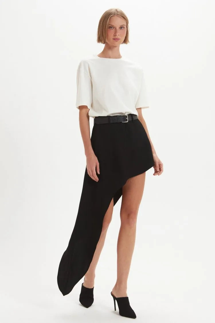 Falda Helo Negra Leblog