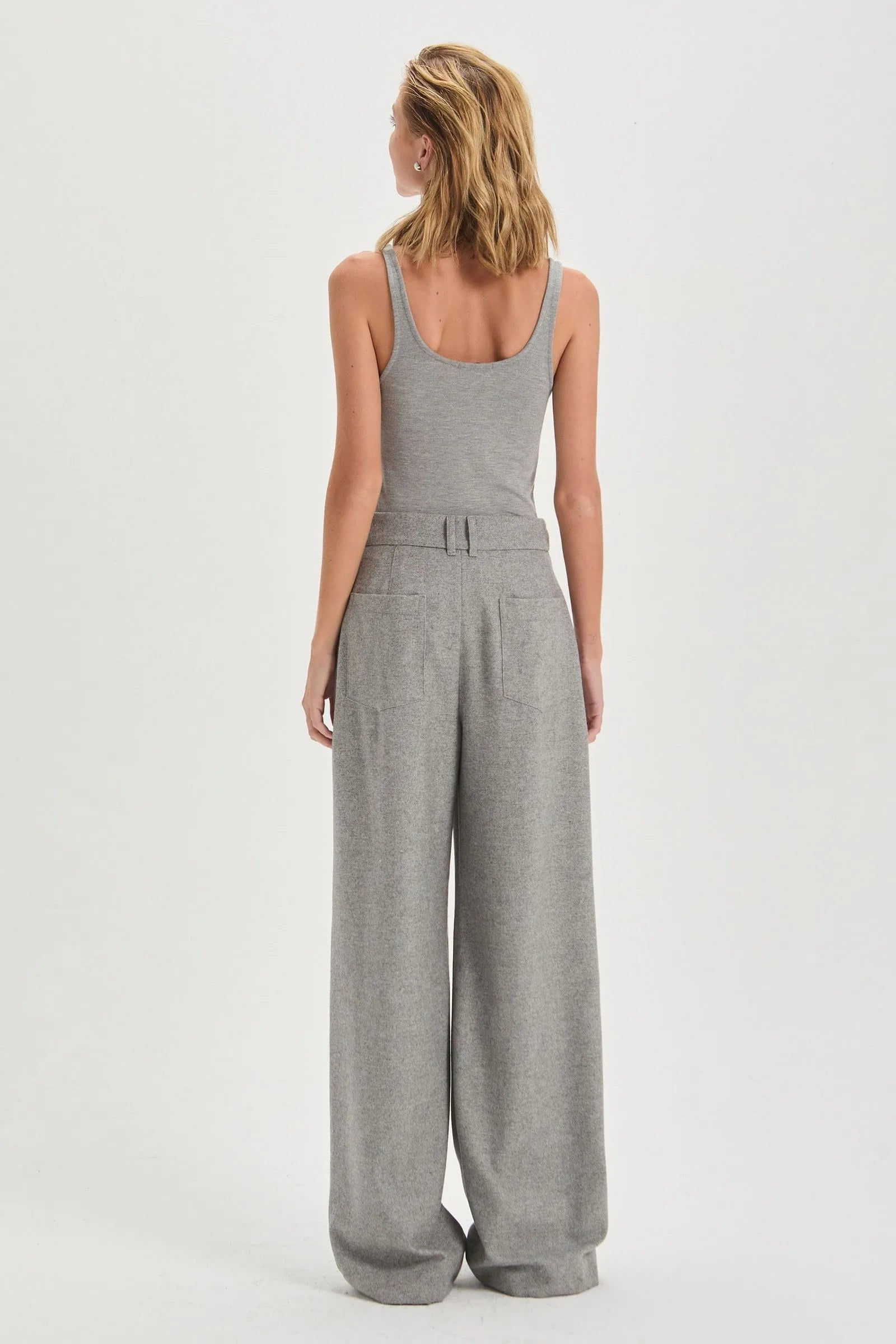 Pantalon Maite Gris Leblog