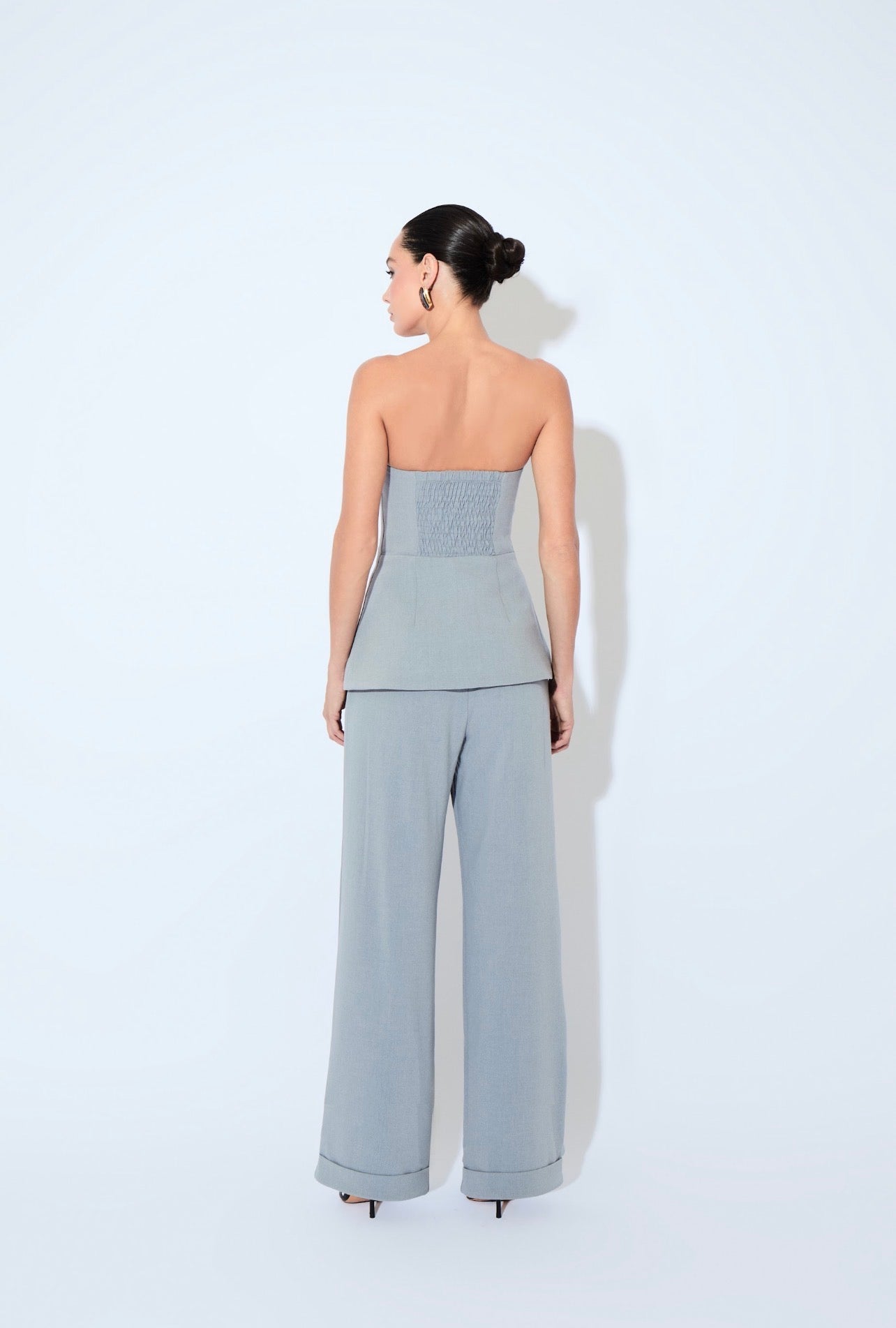 Blusa Celestine Gris Rock Lola