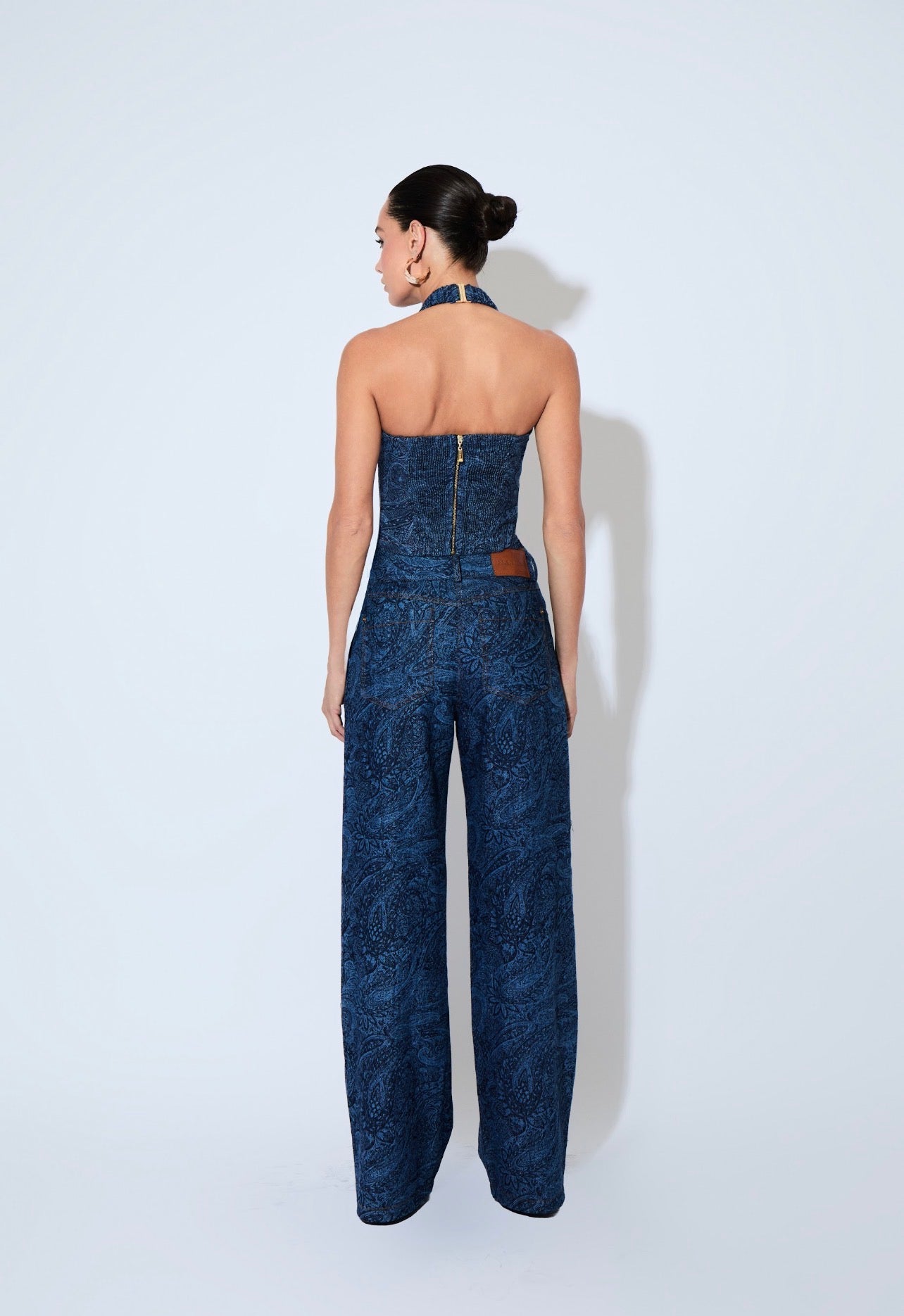 Pantalon Diane Jeans Estampado Rock Lola