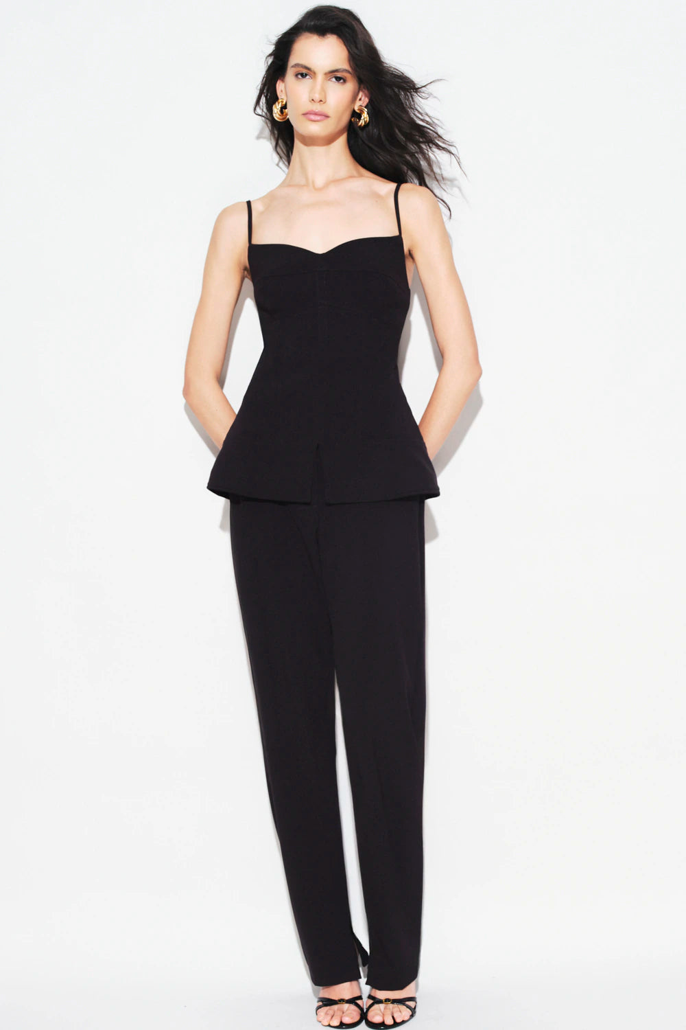 Blusa Josephine Negra Rock Lola