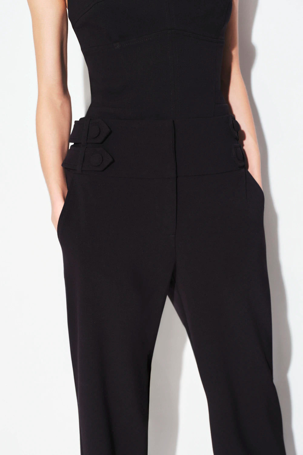 Pantalon Josephine Sastreria Negro Rock Lola