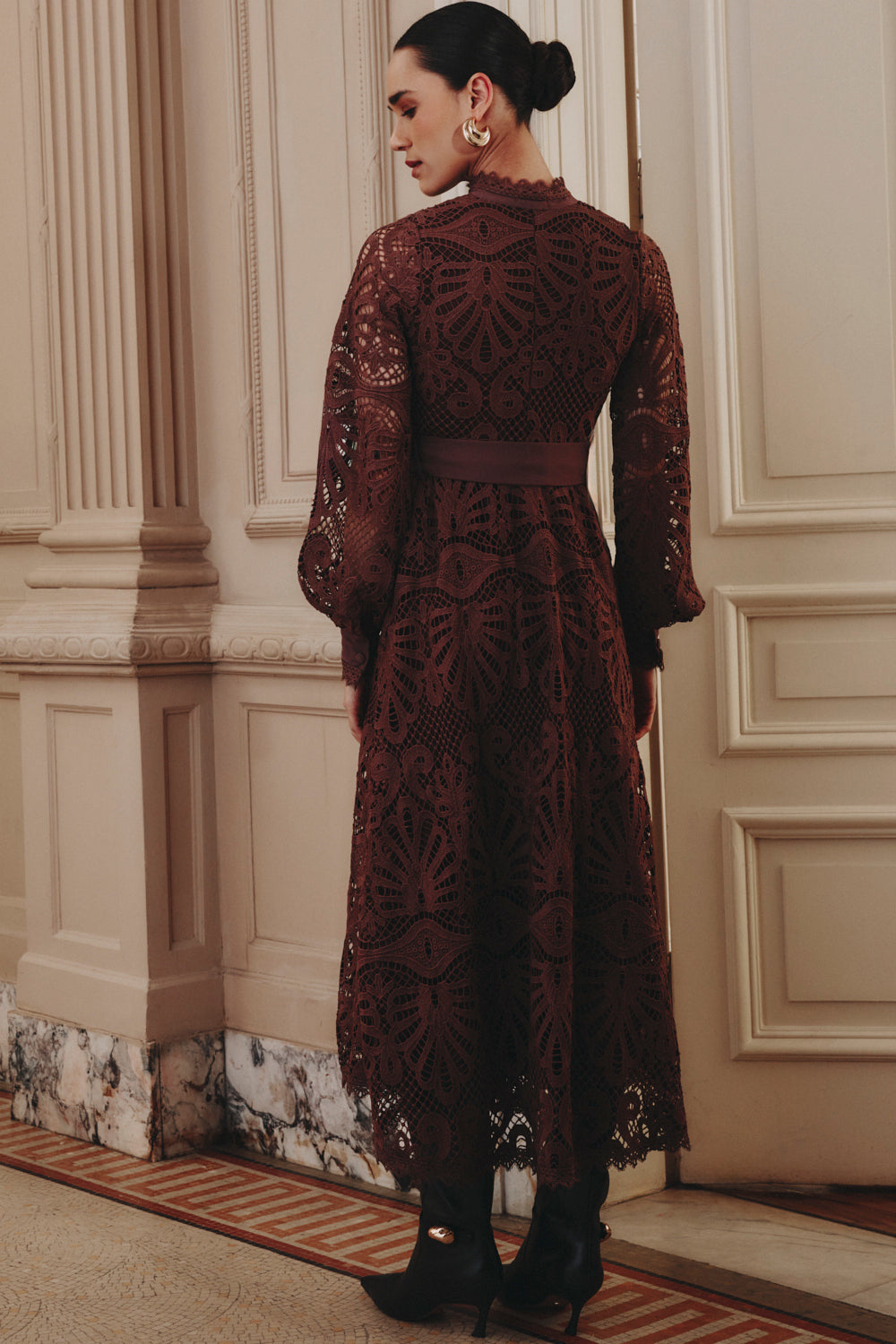 Vestido Lauriane Marron Rock Lola