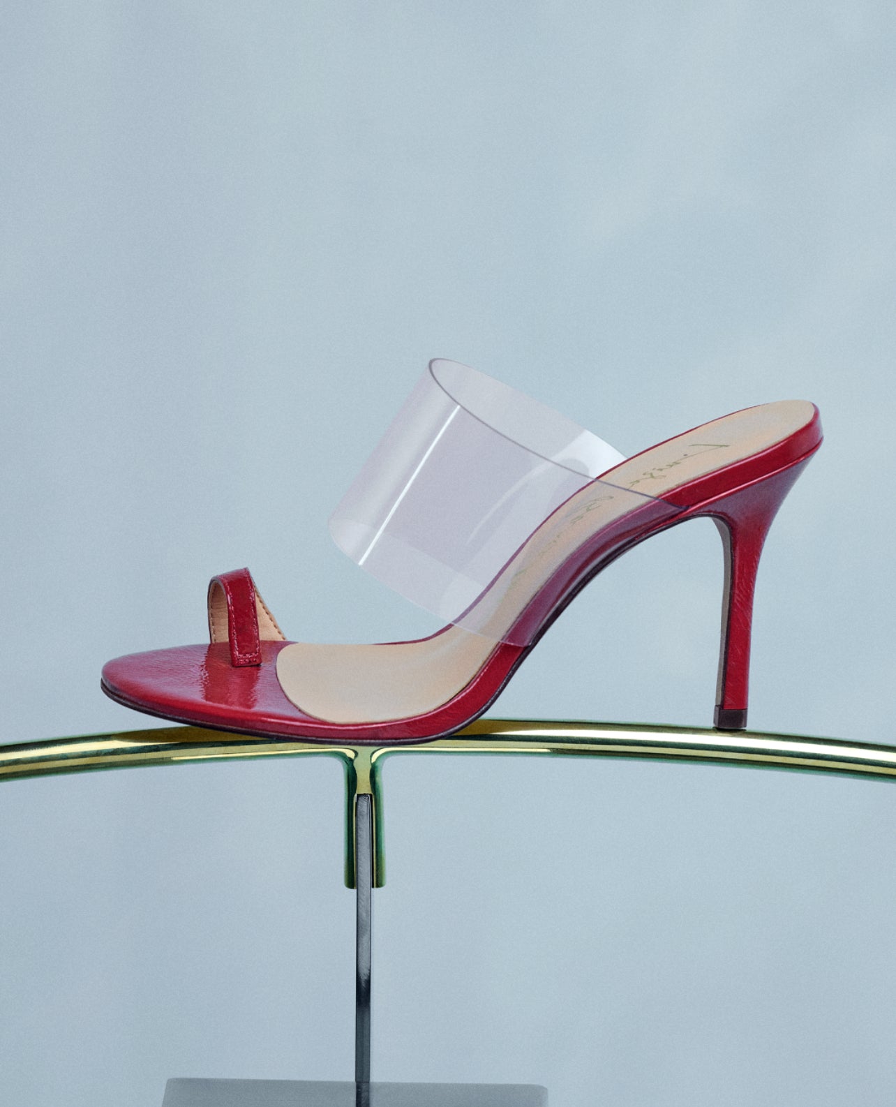 Mule Cuero Roja Luiza Barcelos - 137