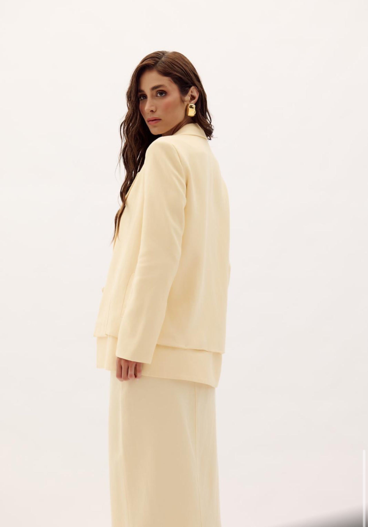 Falda Sarah Crema Oasis