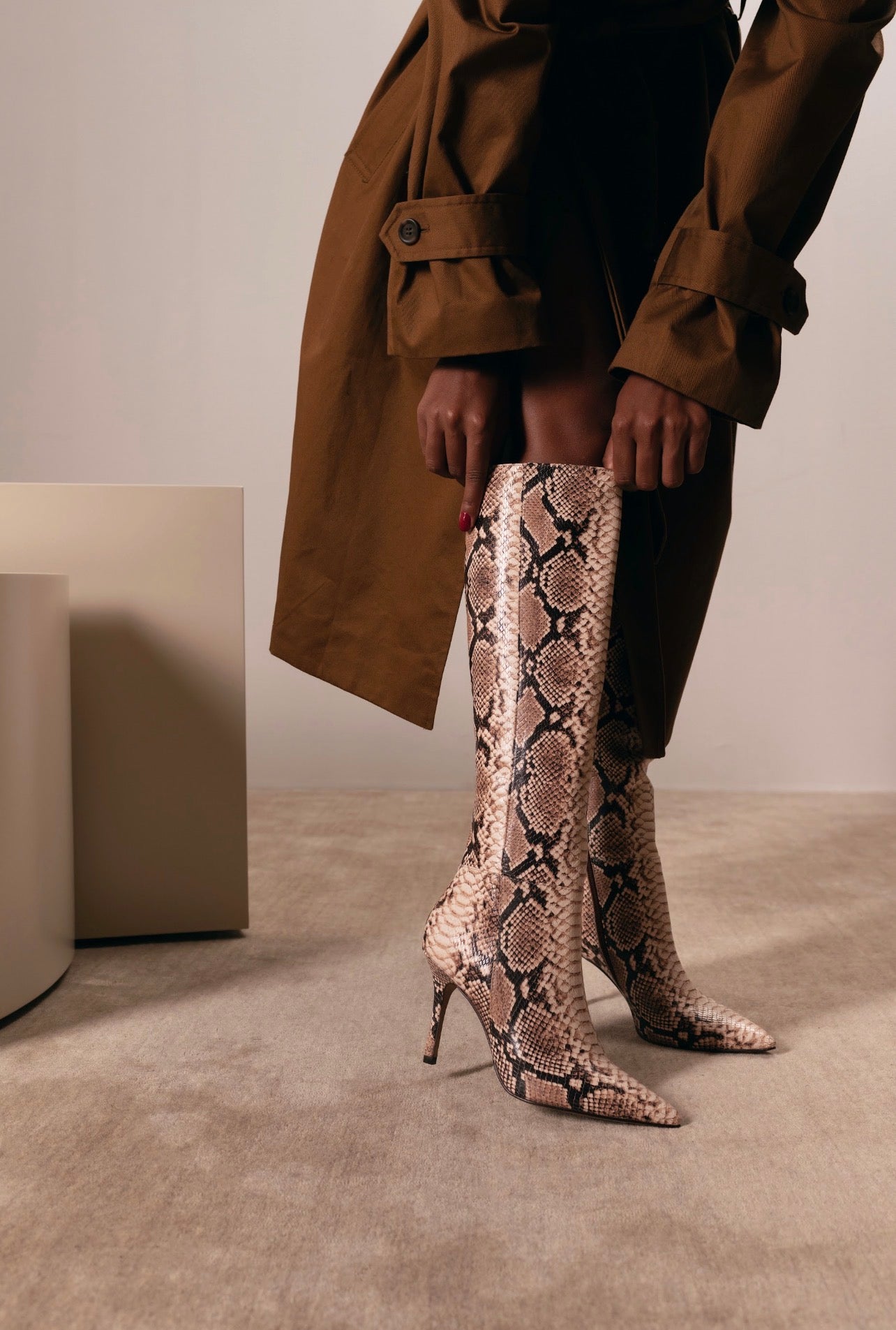 Bota Cana Alta King Cobra Luiza Barcelos