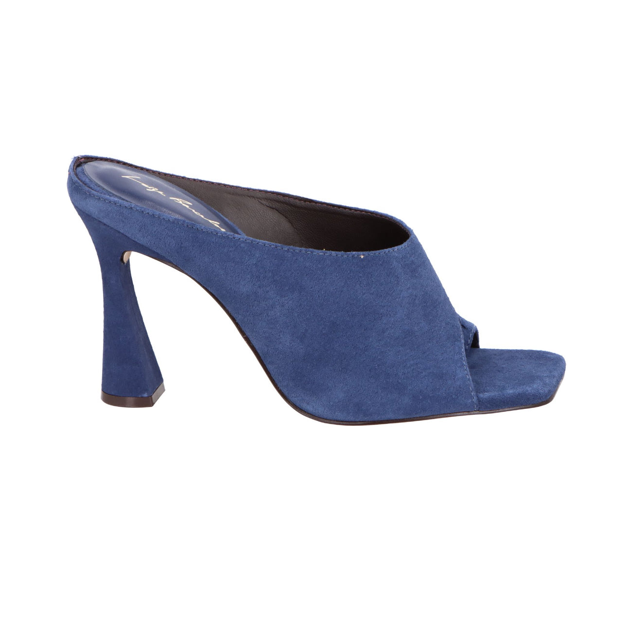 Mule Azul Camuza Luiza Barcelos - 104