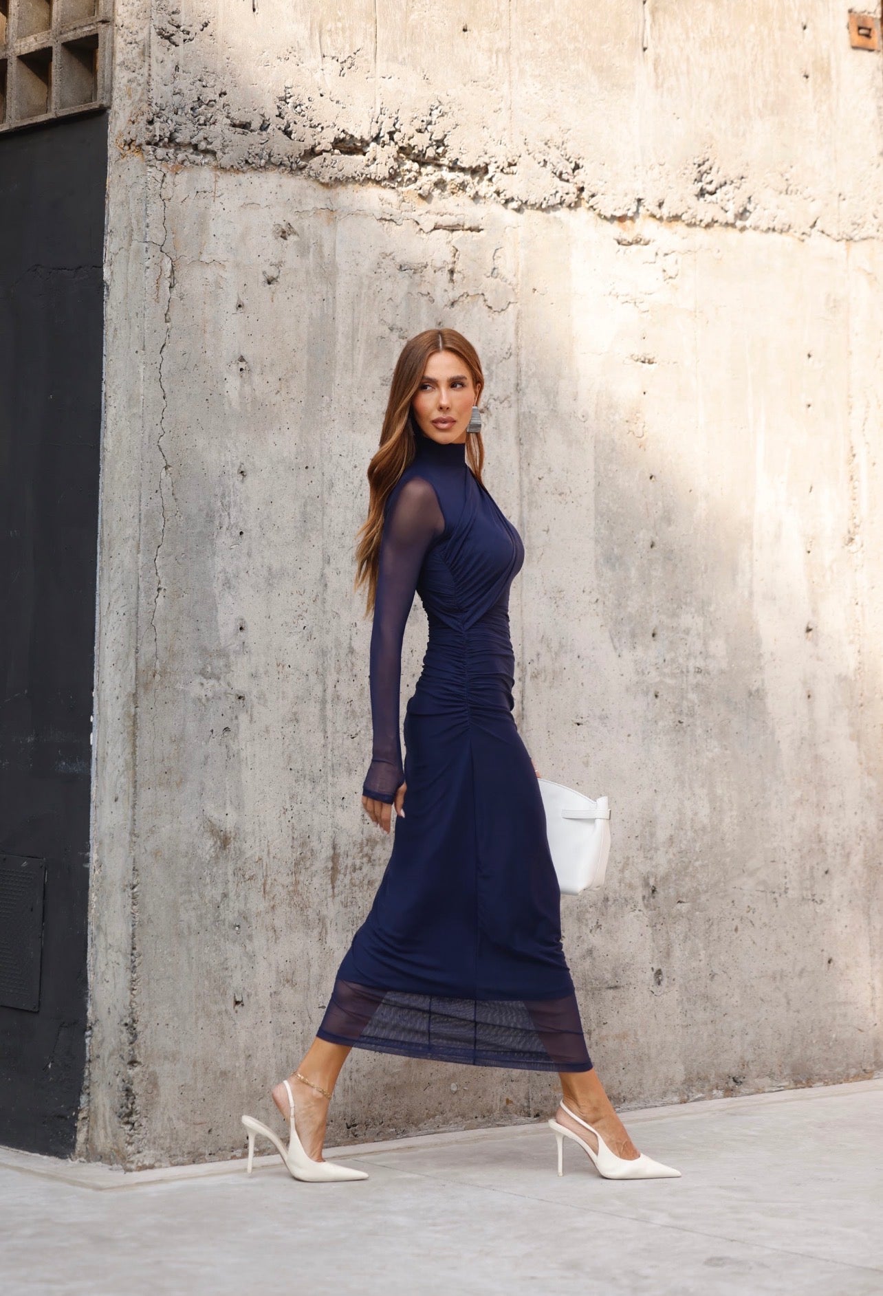 Vestido Dublin Marino Alanis