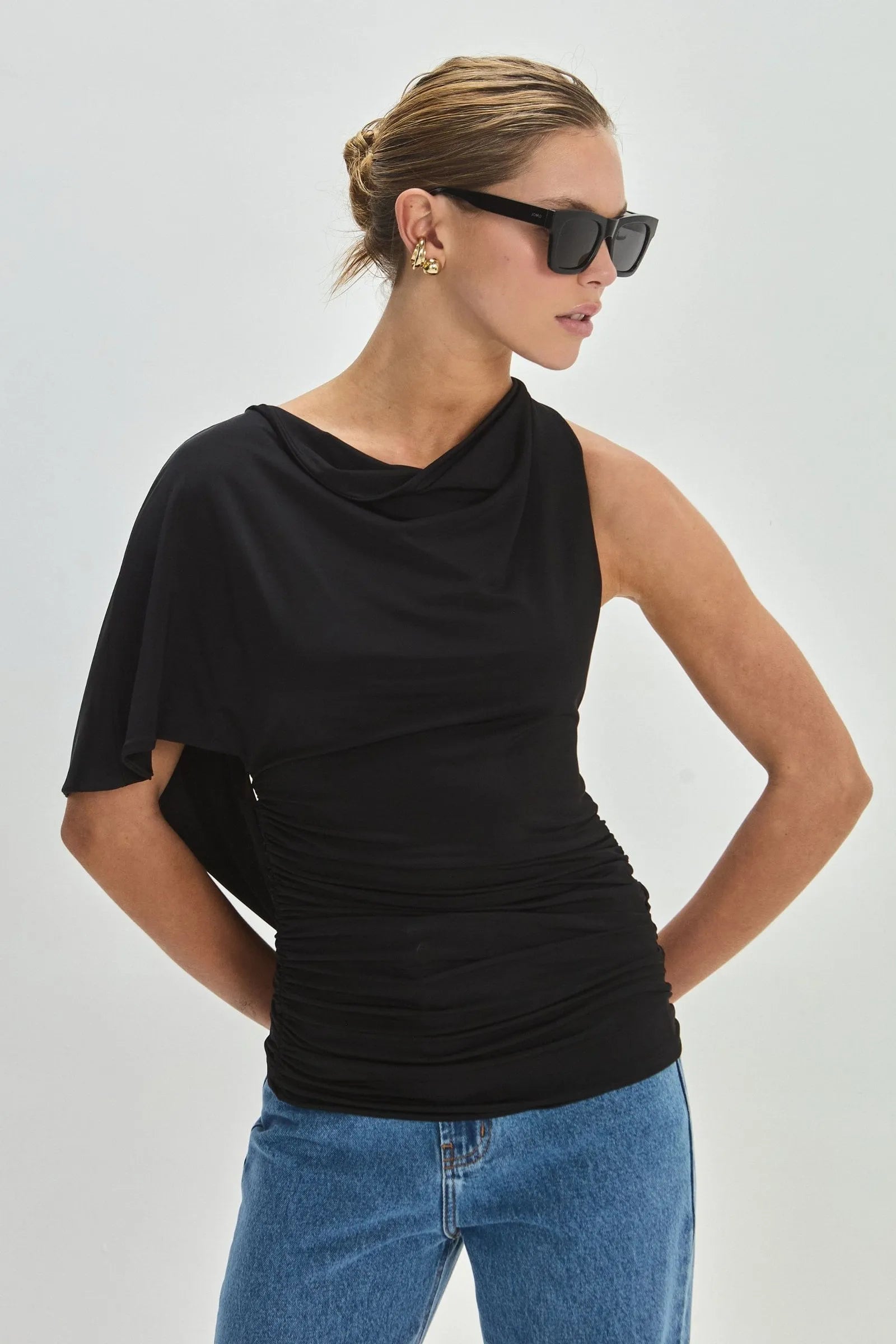 Blusa Tania Negra Leblog