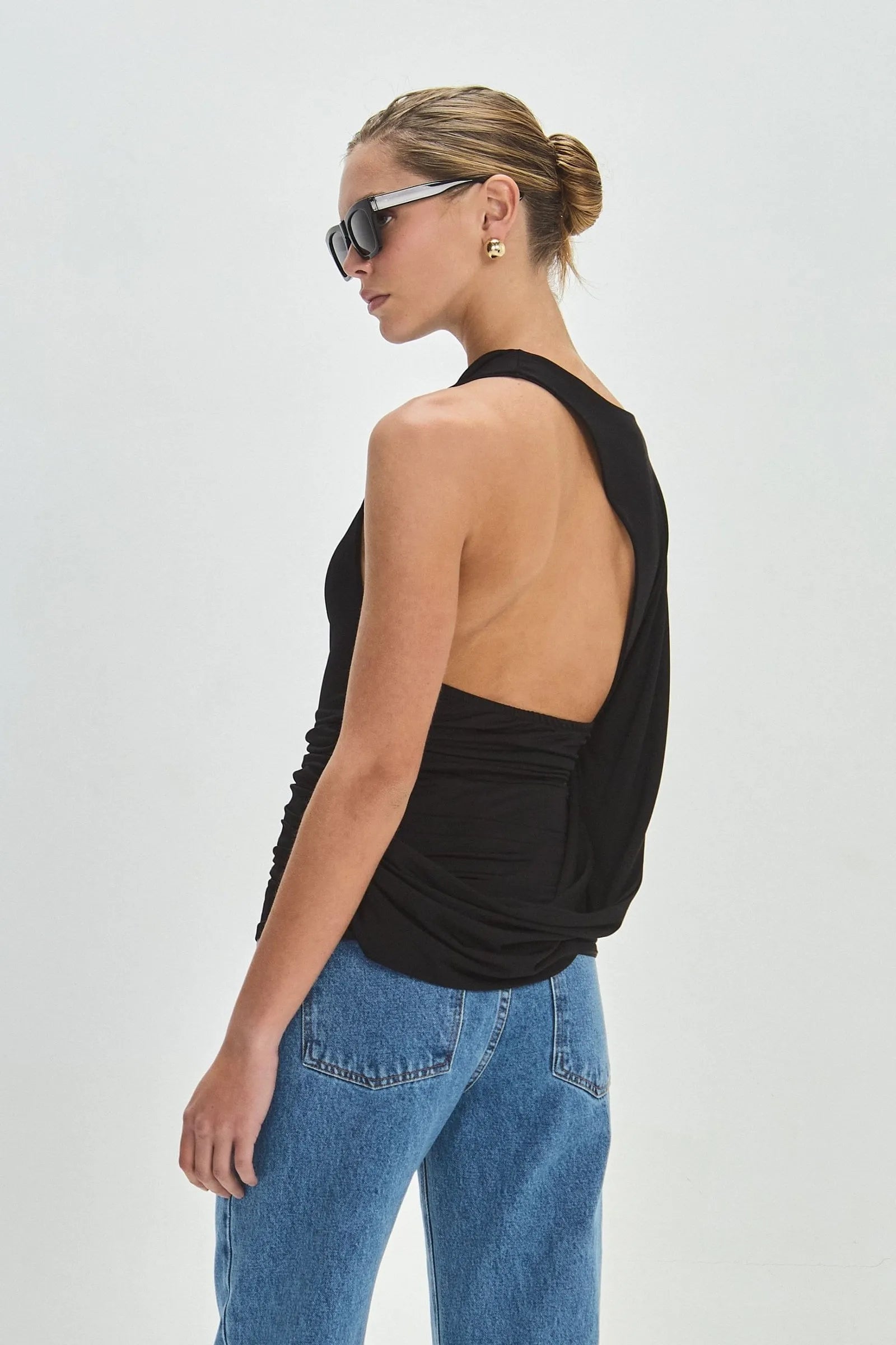 Blusa Tania Negra Leblog