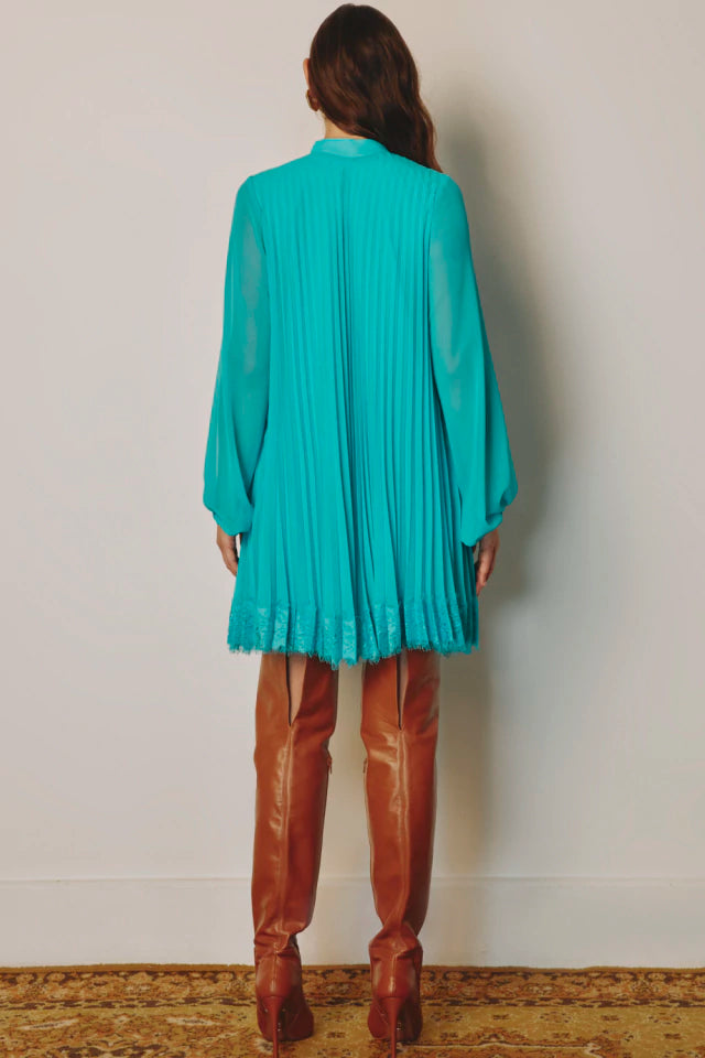 Vestido Madeline Turquesa Rock Lola