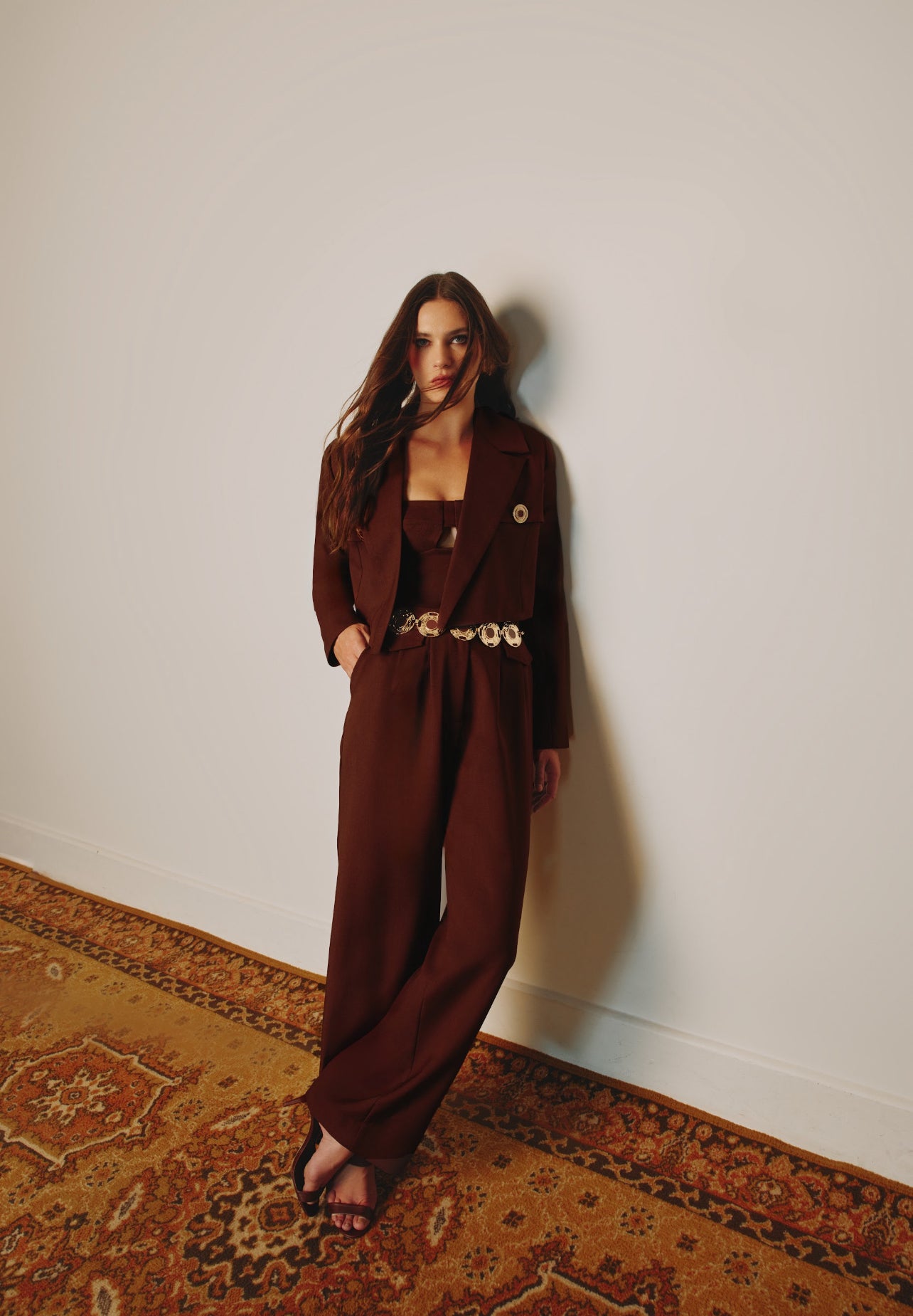 Pantalón Kiara Marrón Rock Lola